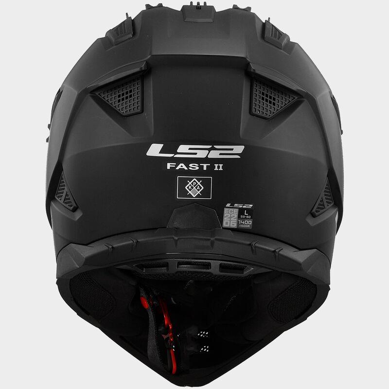 LS2 MX708 FAST II ECE22.06 LIGHTWEIGHT OFF ROAD MOTORBIKE HELMET MX QUAD ENDURO - Picture 9 of 11