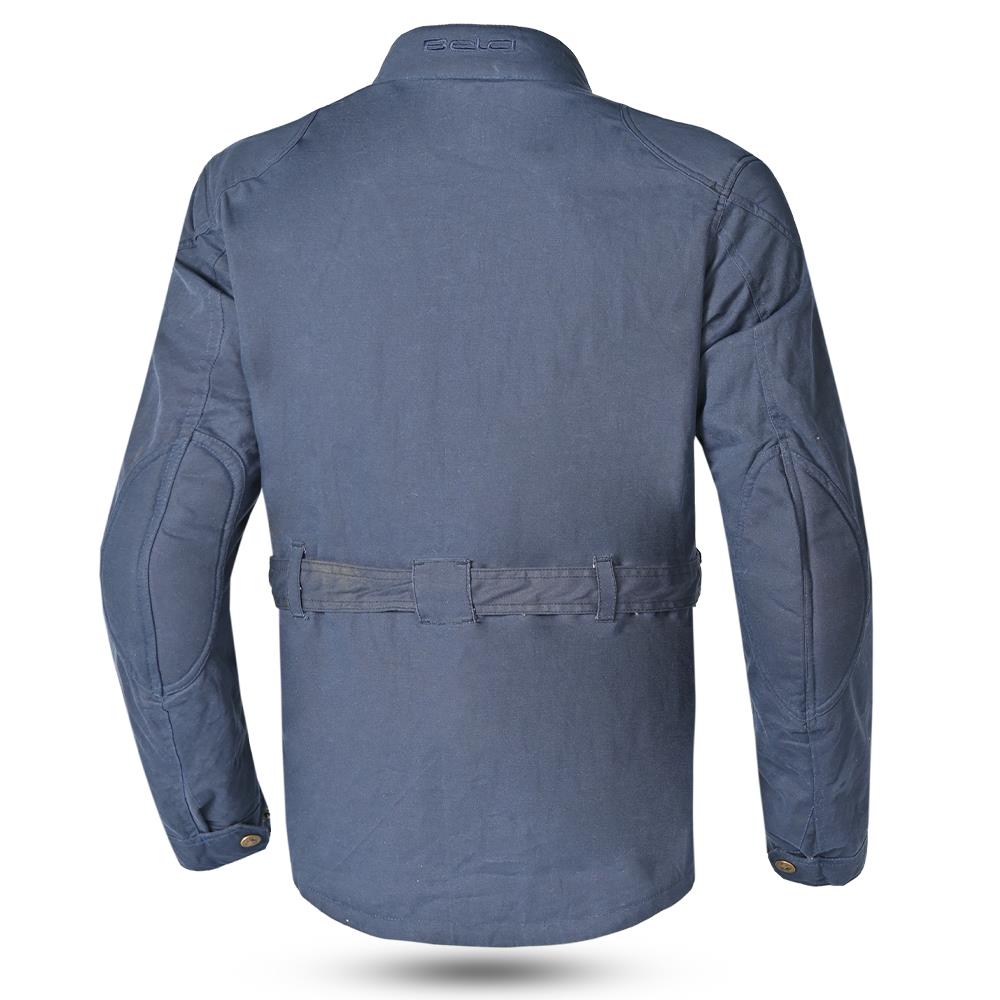 BELA Tectical Wax Cotton Urban Touring Men’s Motorcycle Motorbike Jacket Vintage - Picture 13 of 25