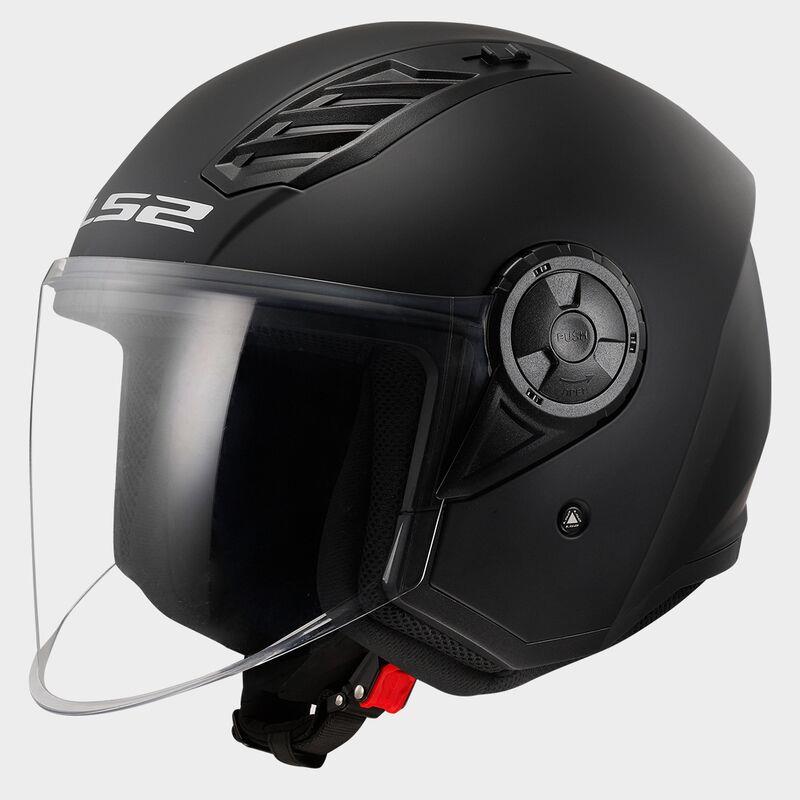 LS2 OF616 Airflow II Motorcycle Motorbike Touring Open Face Scooter Helmet - Picture 9 of 14