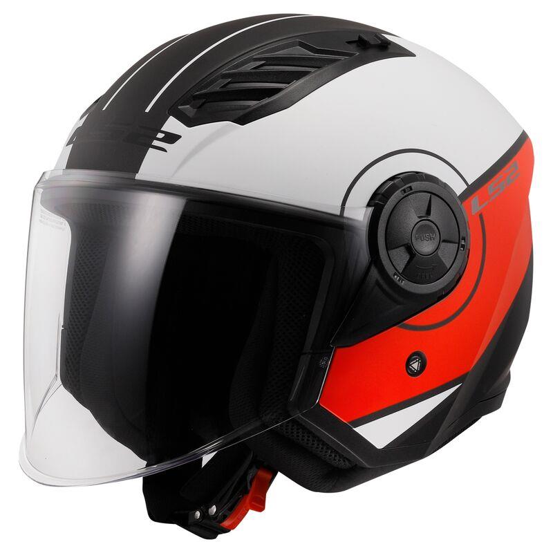 LS2 OF616 Airflow II Motorcycle Motorbike Touring Open Face Scooter Helmet - Picture 4 of 14