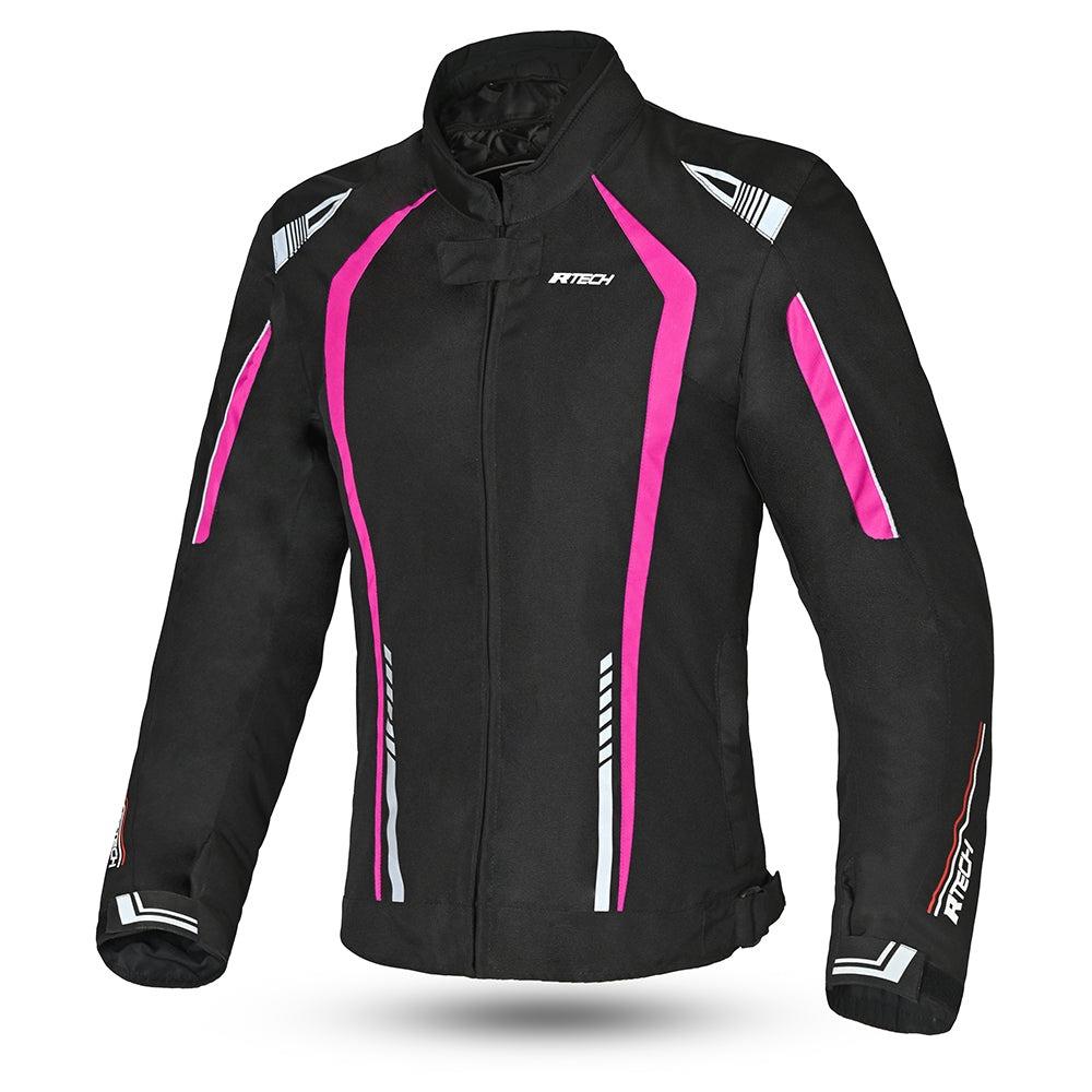 R Tech Women's Motorbike Motorcycle Touring Textile Ladies Jackets CE-Approved - Picture 3 of 4