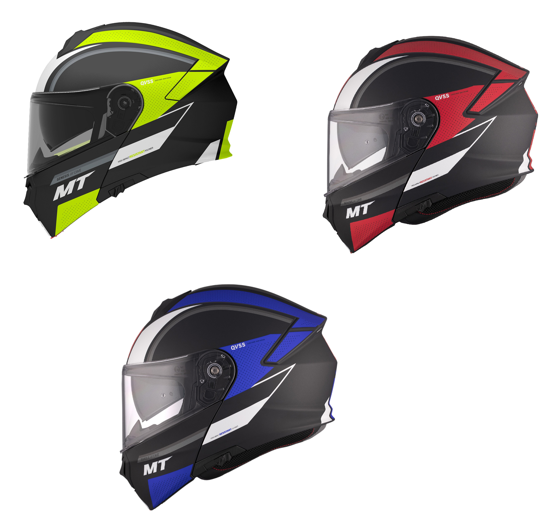 MT Genesis SV Cave Flip Up Front Motorcycle Motorbike Modular