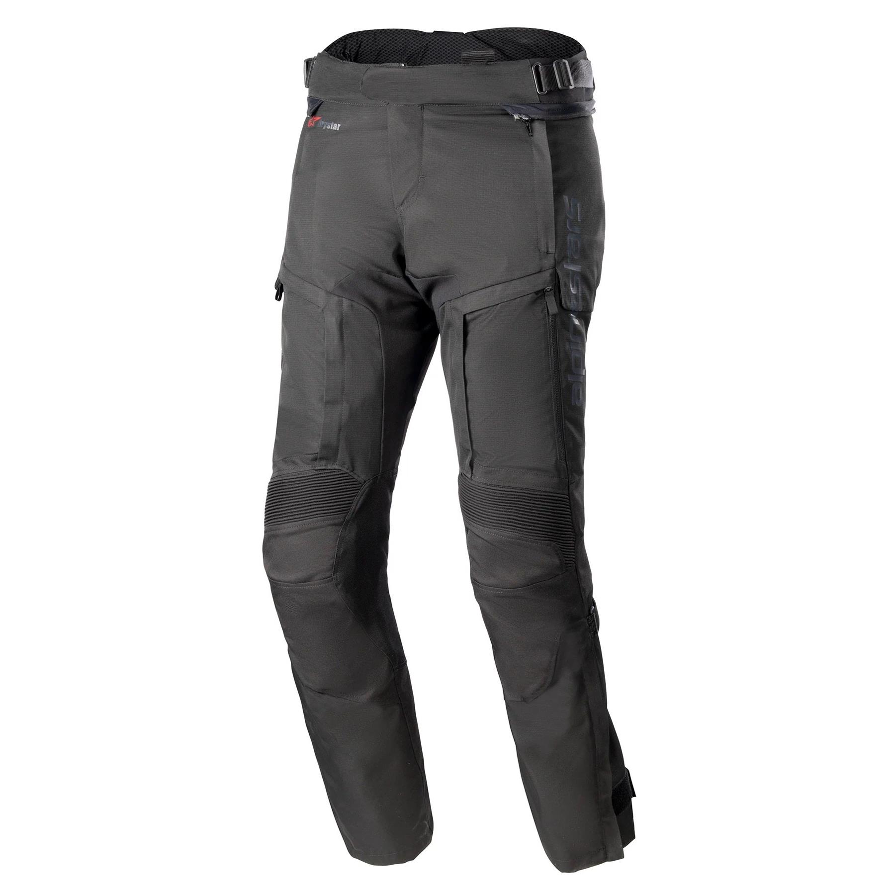 Alpinestars Bogota Pro DS 4 Seasons Pants Short Mens Motorbike Pants Black - Picture 3 of 4