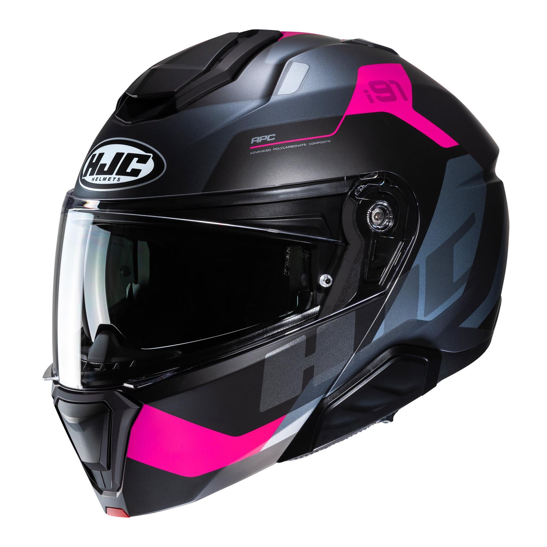 HJC I91 2024 Flip Front Helmet Sports Motorcycle Motorbike Modular Helmet - Picture 6 of 10