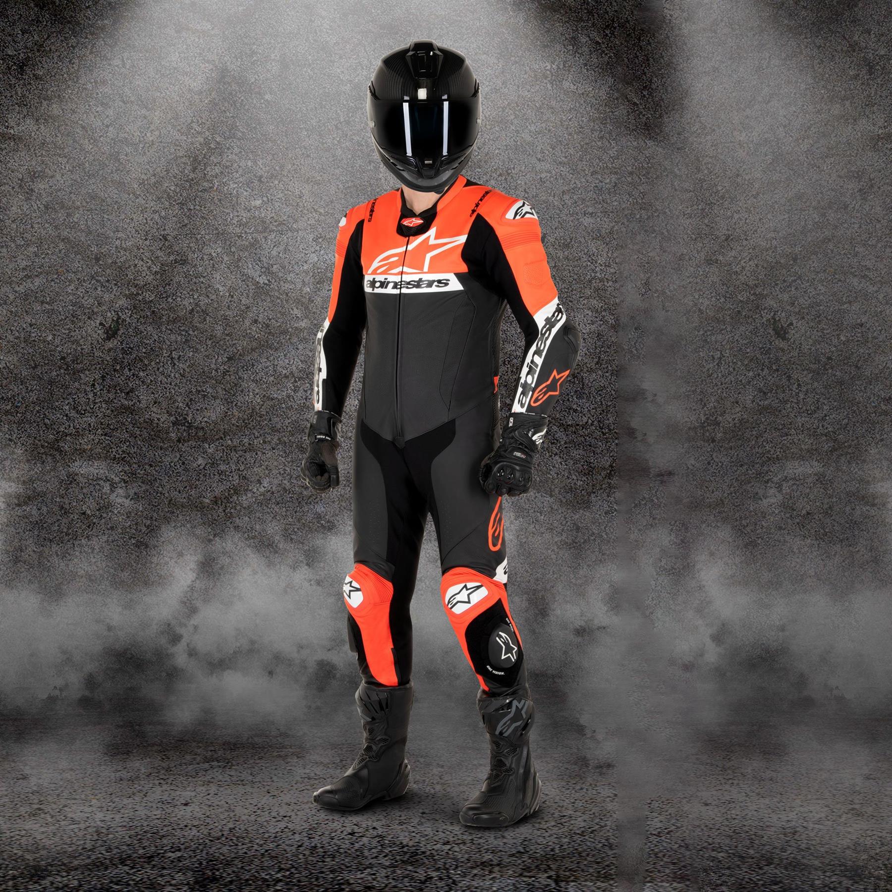 Alpinestars Missile V2 Ward Motorbike Racing 1 Piece Leather Suit AAA Certified - Picture 9 of 22