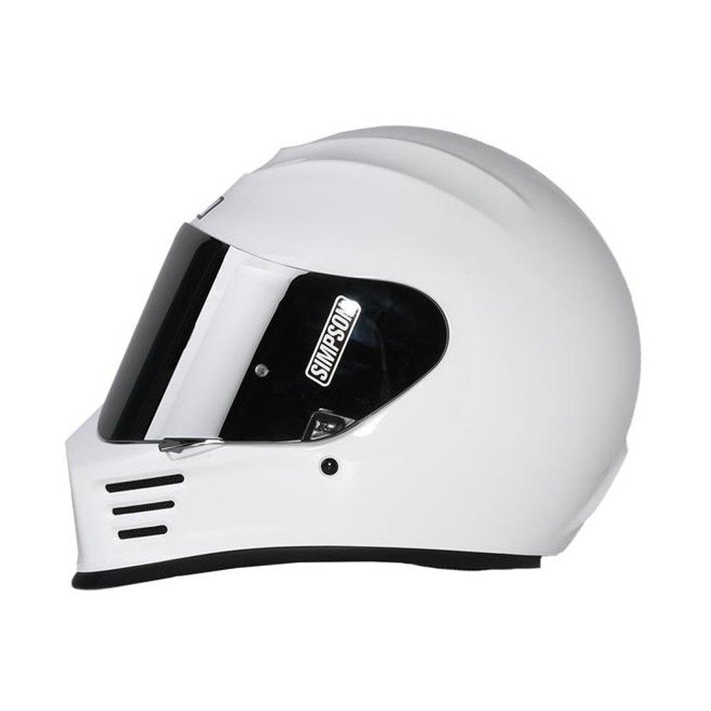 Simpson Speed Solid Full Face Motorcycle Motorbike Road Crash Helmet ECE 22.06 - Picture 8 of 9