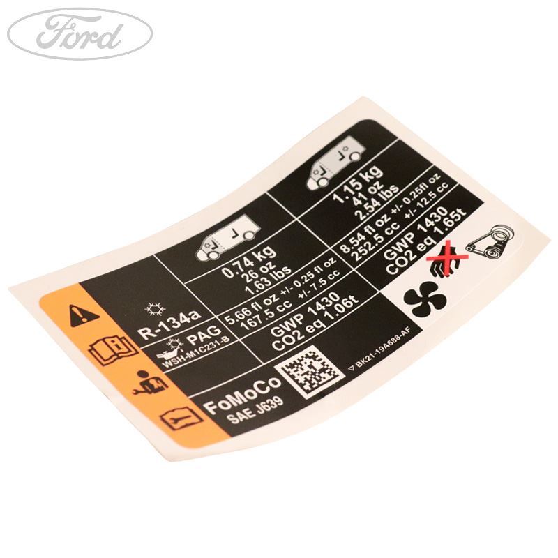 Purchase TWO 8" CLASSIC FORD MOTOR COMPANY OVAL ADHESIVE VINYL GLOSSY DECALS STICKERS OEM In Bad - Foto 4