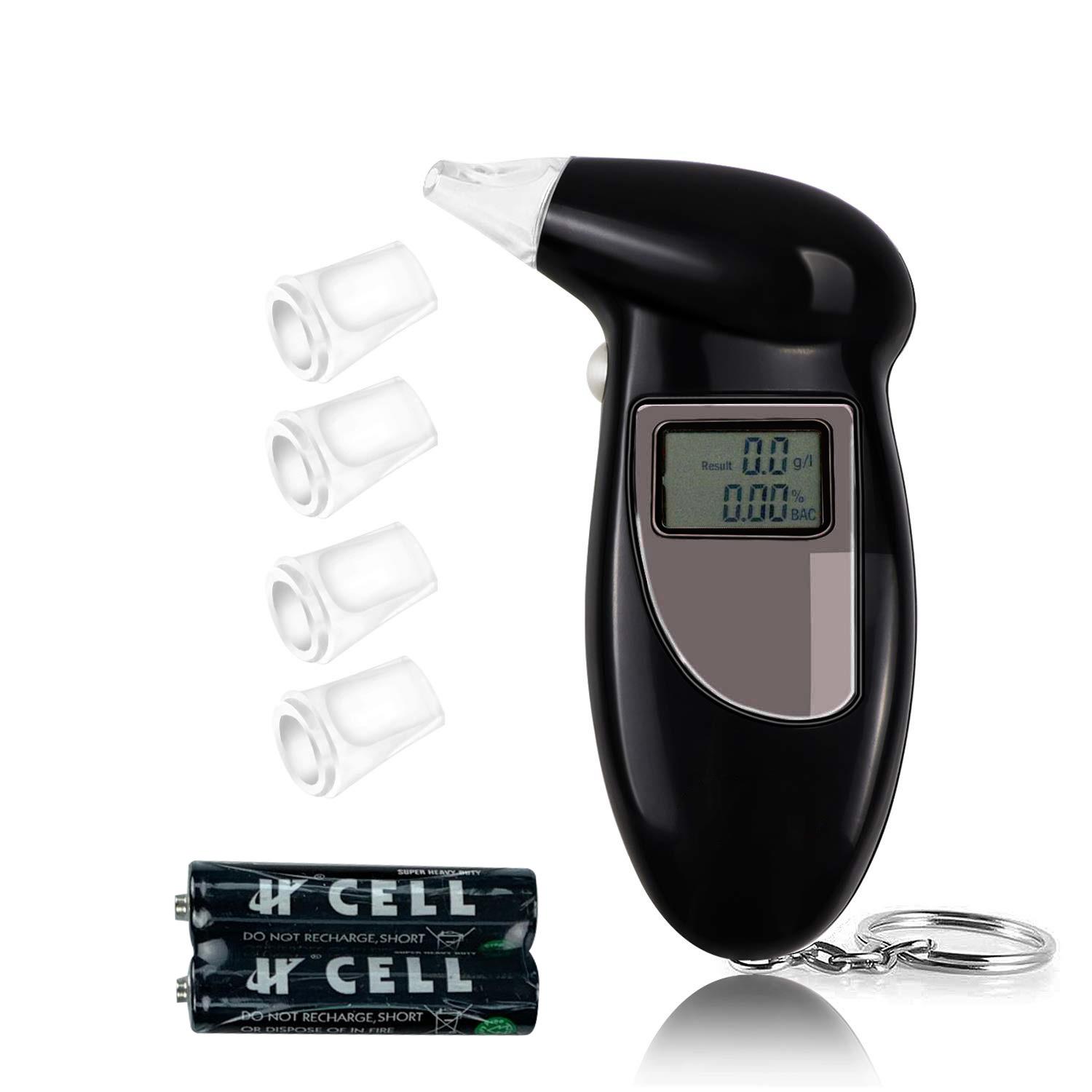 New Police Breath Alcohol Tester Self Digital Analyzer Detector Breathalyser