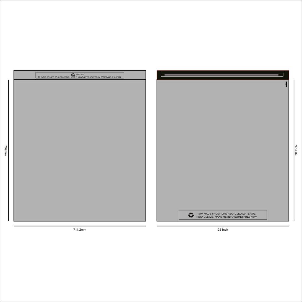 Lotus Grey Recycled Postal Bags-Self-Seal, Eco-Friendly Parcel Mailing & Packing - Picture 47 of 55