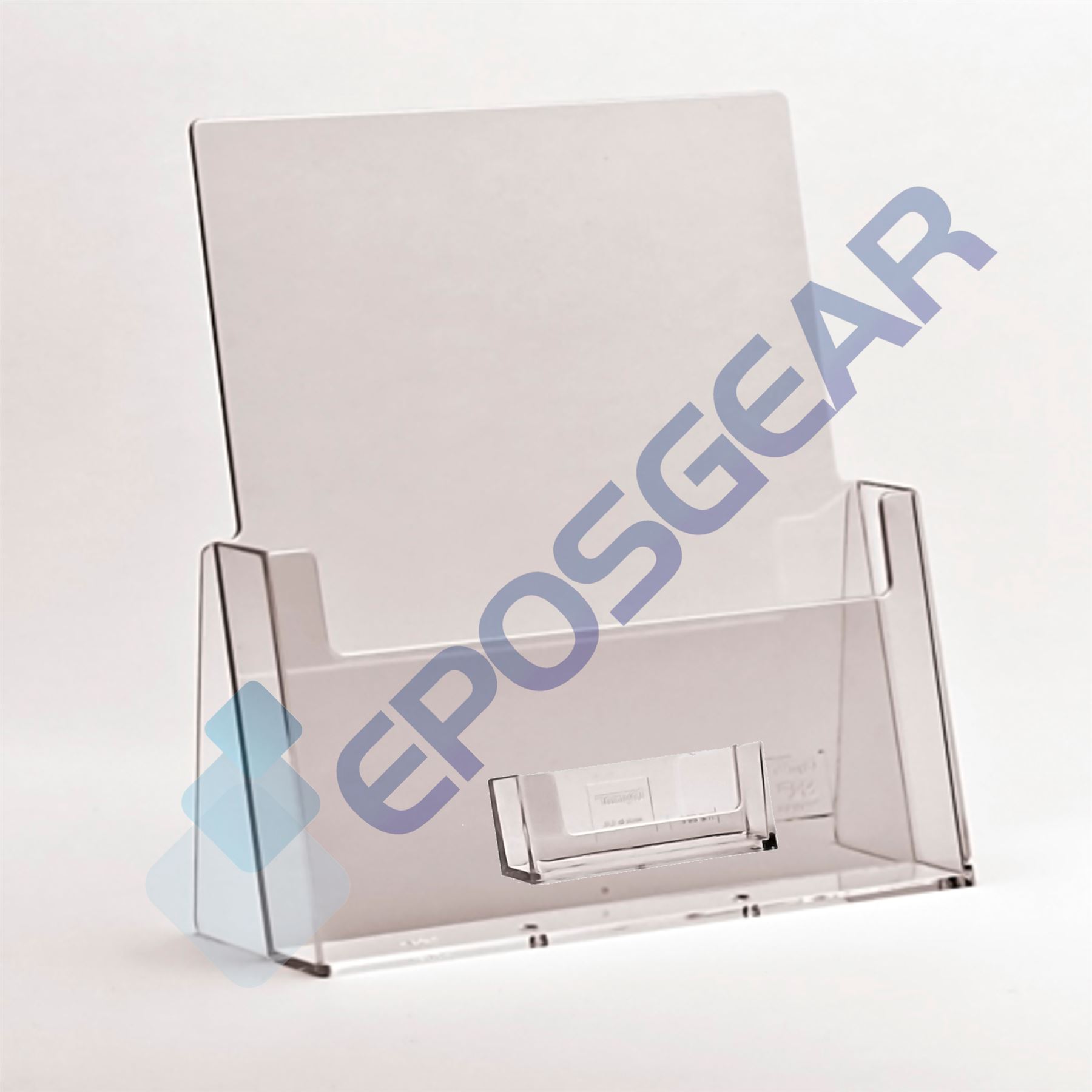 A4 A5 DL Trifold A6 Leaflet Menu Brochure Holder Dispenser Retail Display Stands