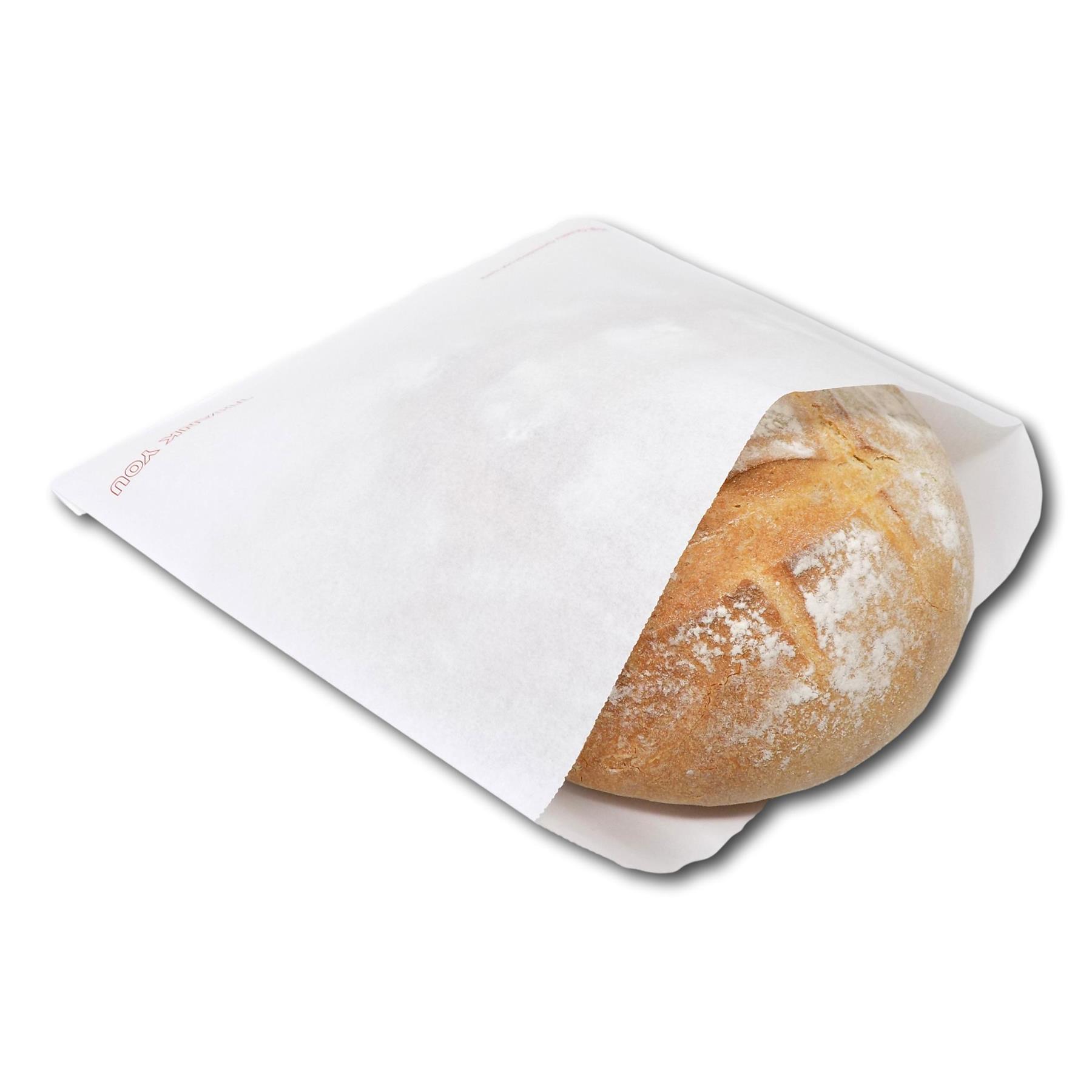 Thank You Greaseproof Food Baking Cake Cookie Baguette Sandwich Paper Bags - Picture 14 of 16