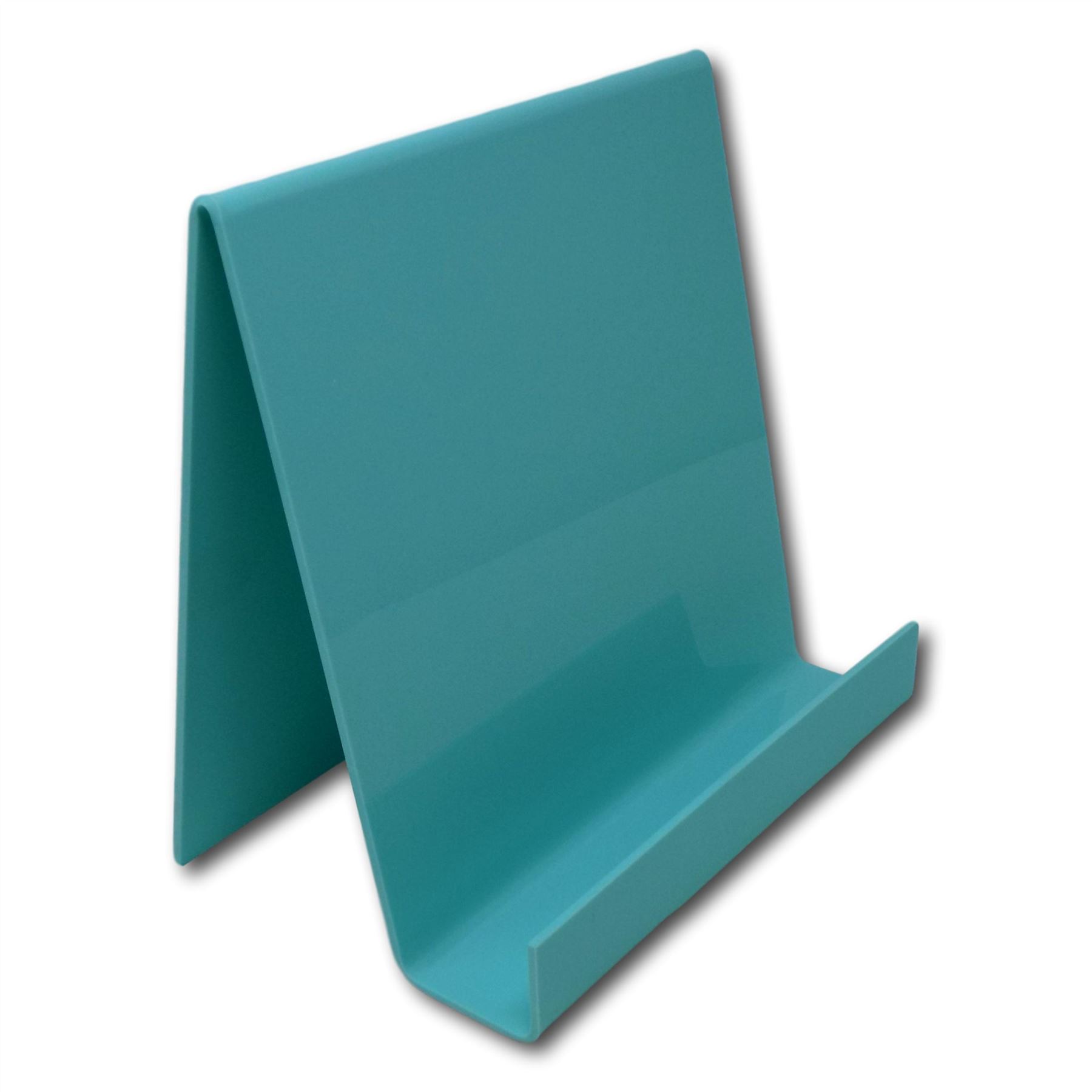 Pastel Coloured Plastic Acrylic Perspex Book Plate Retail Display Stand