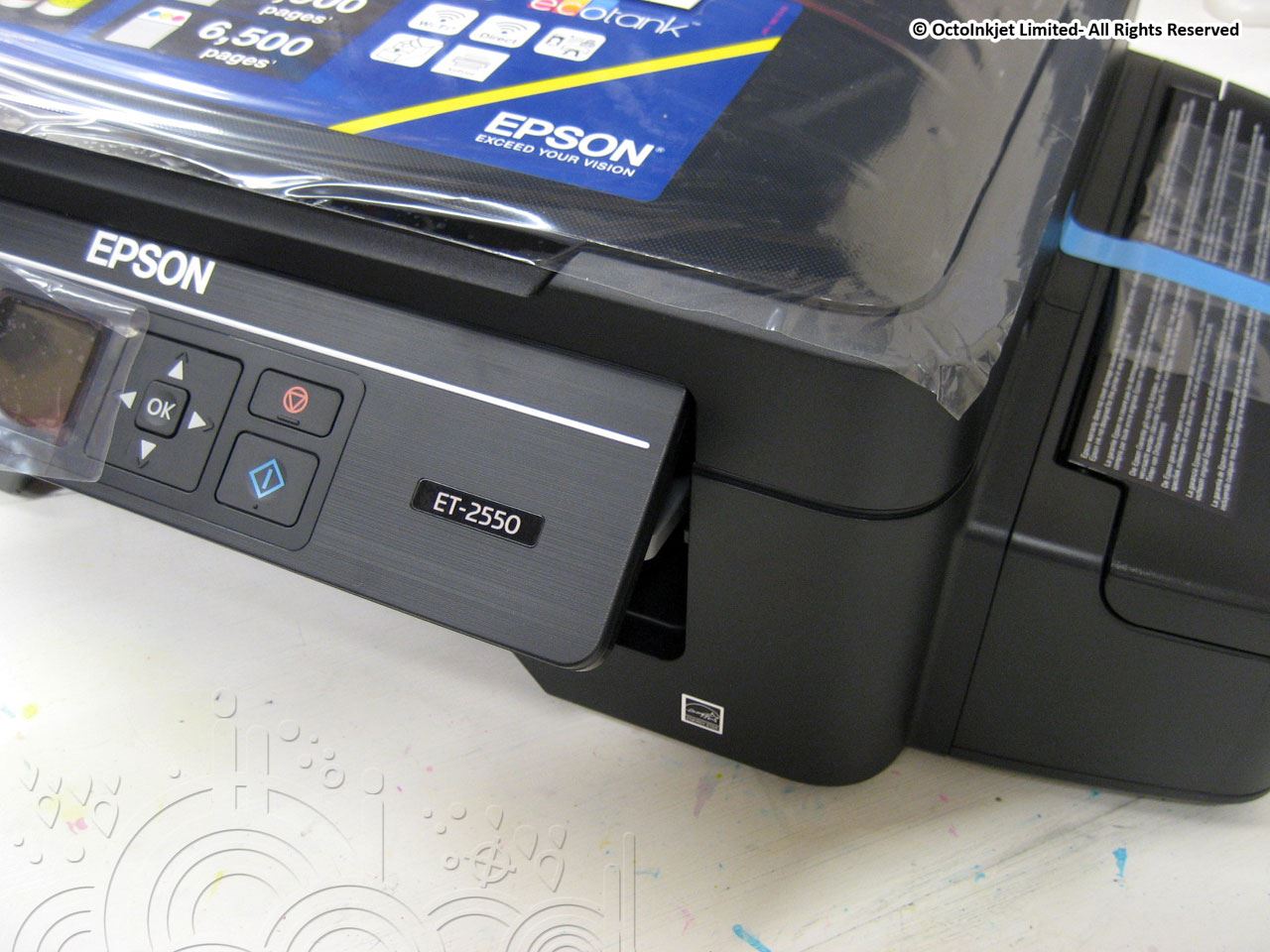 Waste Ink Kit Fits Epson Ecotank ET2500, ET2550 printers (inc' Reset