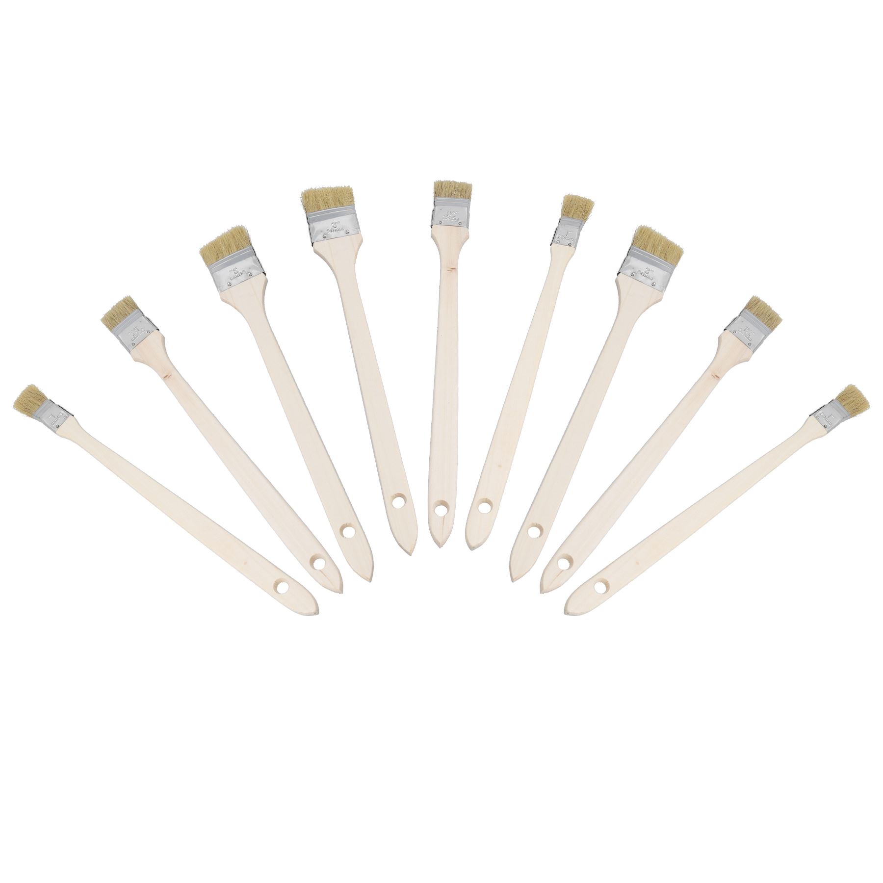 Long Reach Angled Radiator Paint Brush 25mm – 50mm Head Width 400mm Long - Picture 6 of 7