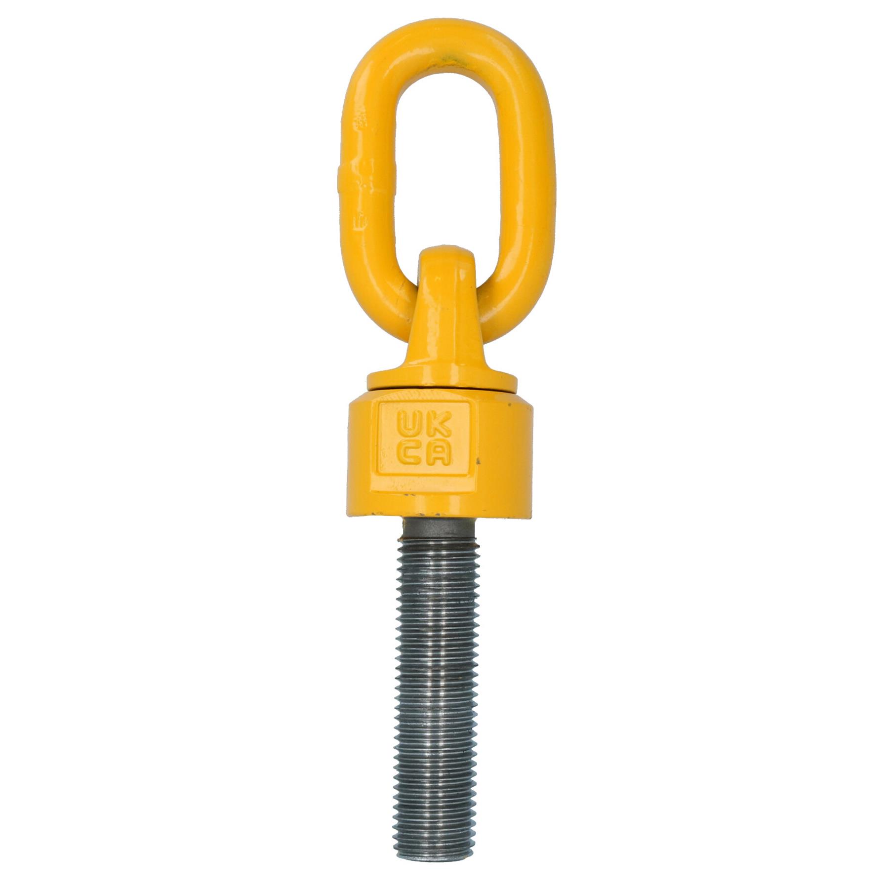 Perno de ojo de punto de elevación giratorio giratorio M30 x 120 mm con anillo de capacidad de 5,30 toneladas - Imagen 26 de 26