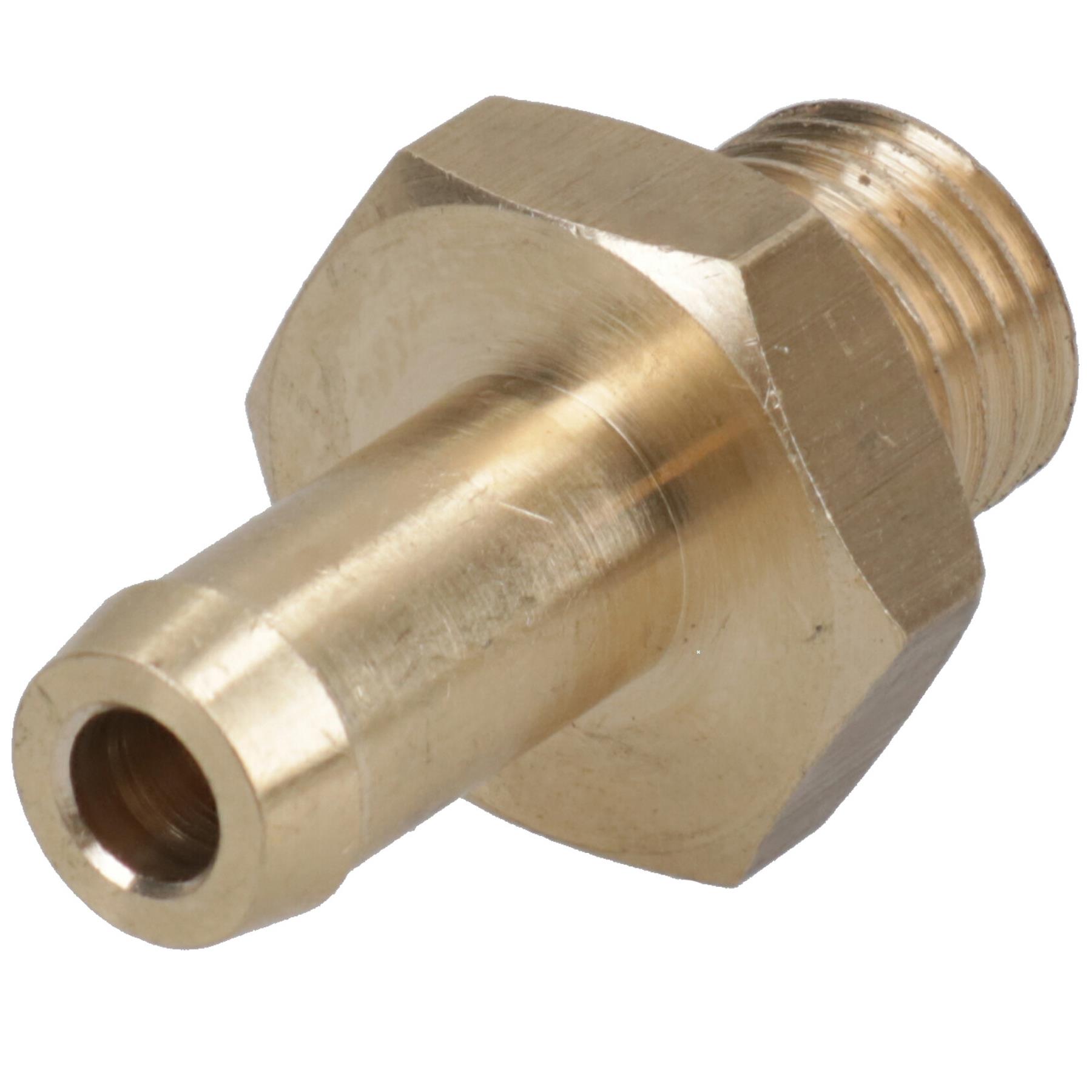 Conector adaptador de cola de manguera de tubo de freno de latón 7/16 macho - 5/16 UNF - Imagen 18 de 21