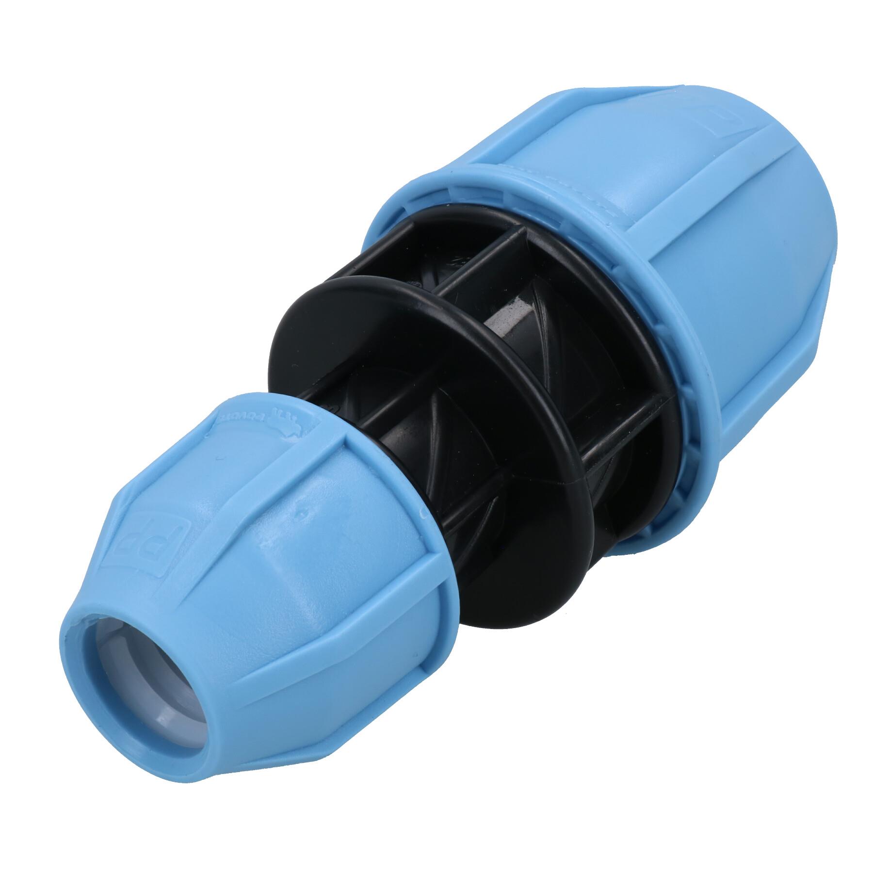32mm x 20mm MDPE Reducing Coupler Pipe Union Cold Water System Fitting - Picture 2 of 19