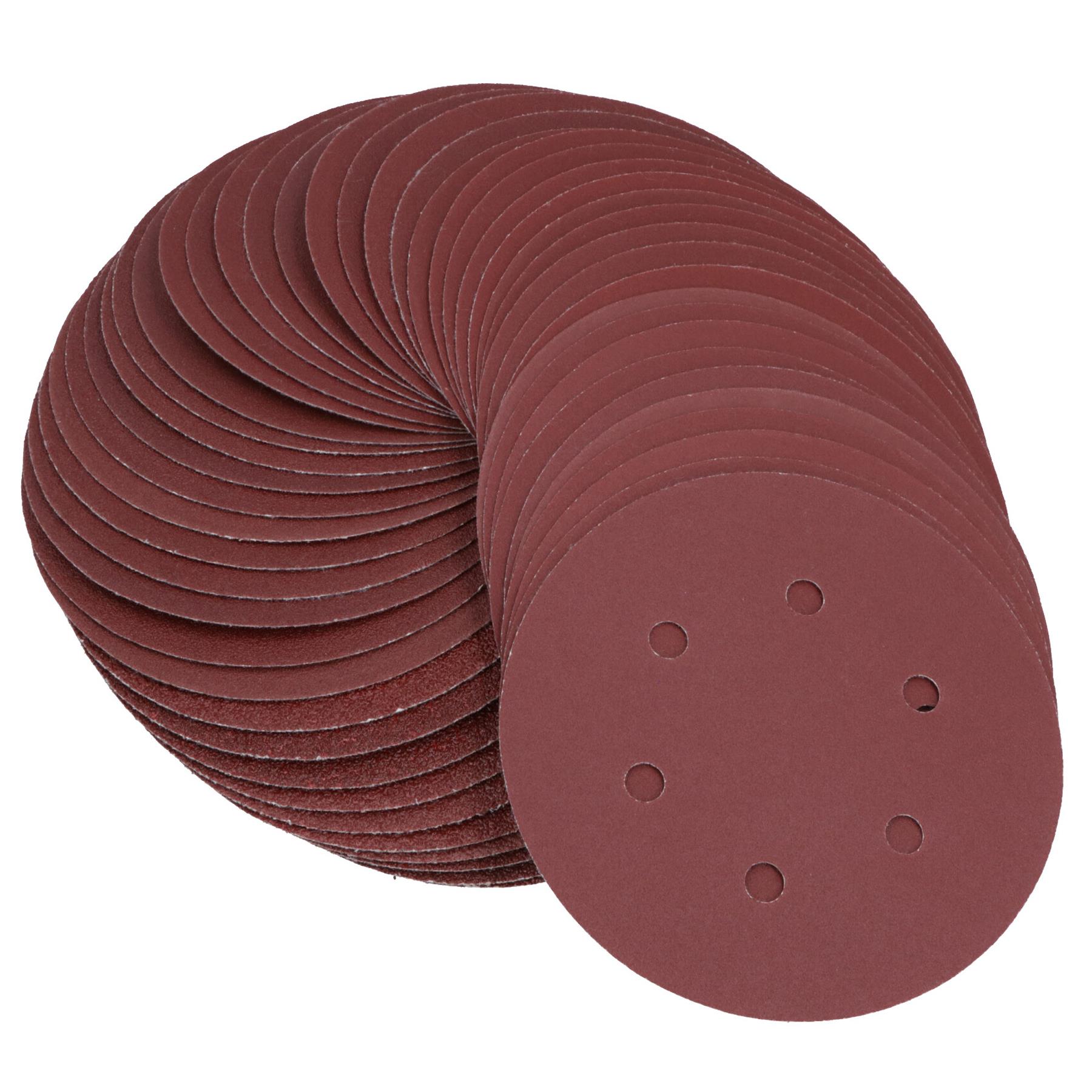 150mm Mixed Grit Hook And Loop Sanding Discs For DA Orbital Sanders - Produktbild 4
