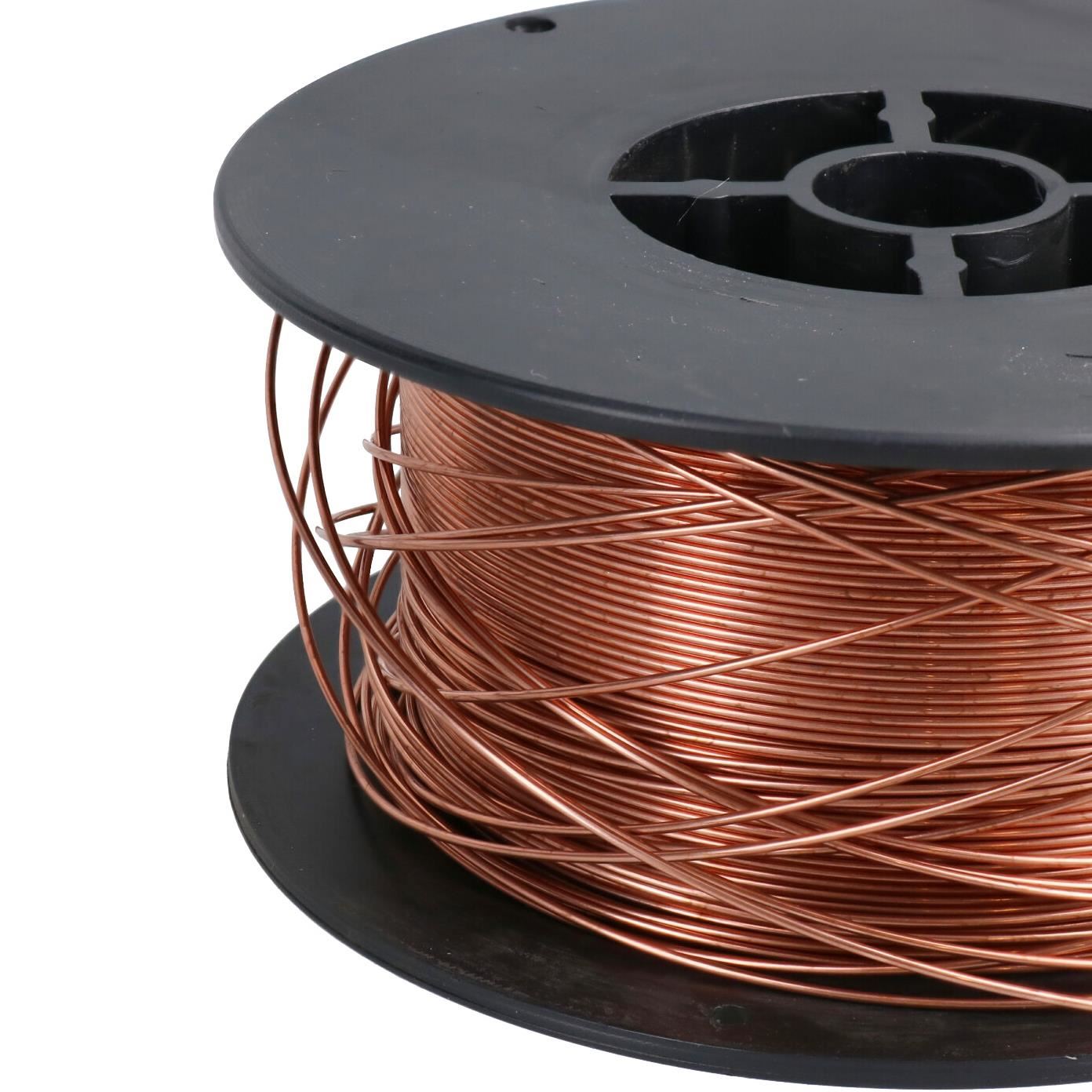 Carrete de alambre de soldadura de soldador Mig de acero dulce de 0,6 mm gas argón CO2 1,0 kg - Imagen 6 de 12