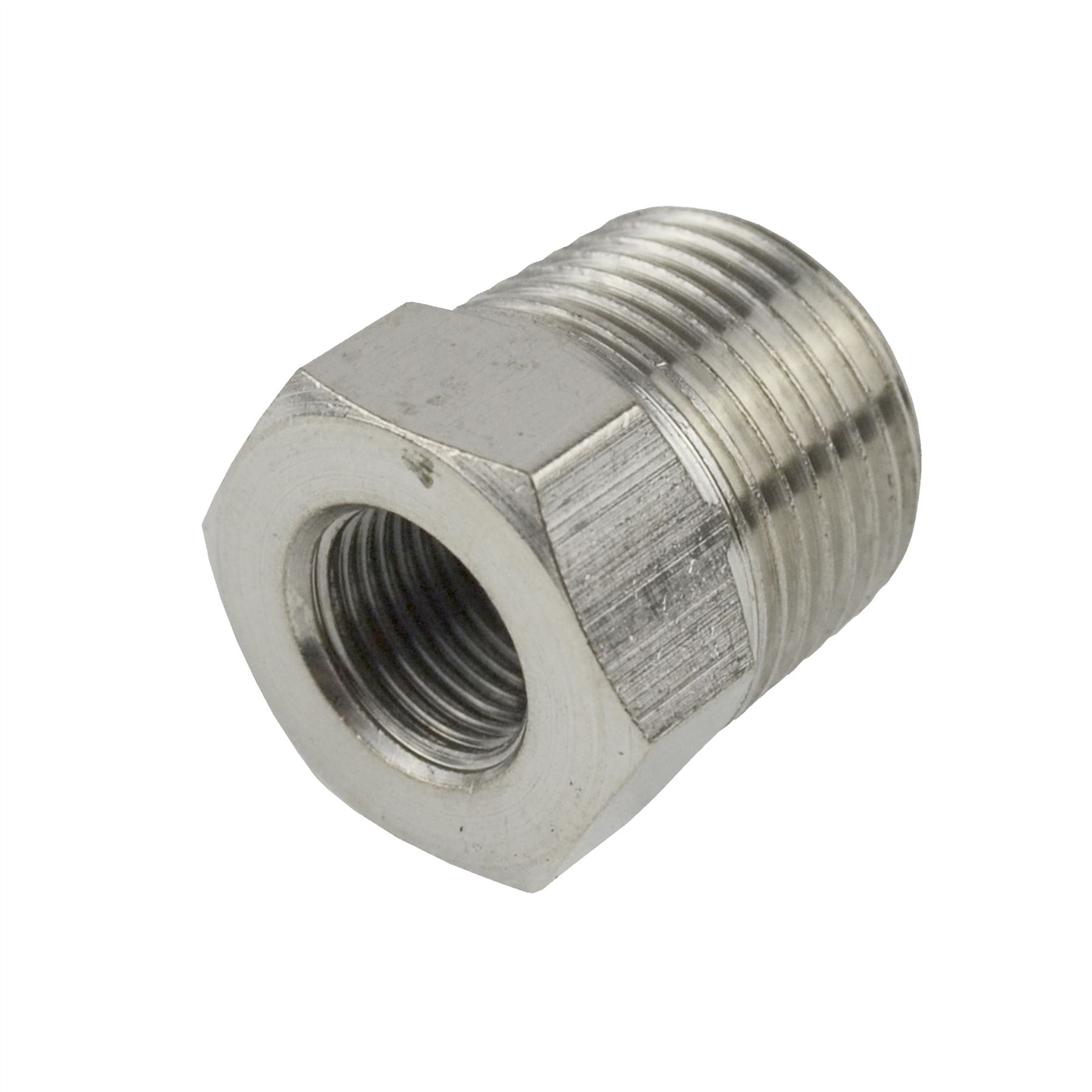 Conector de montaje adaptador de casquillo roscado de manguera de línea de aire hembra a macho BSP - Imagen 5 de 13