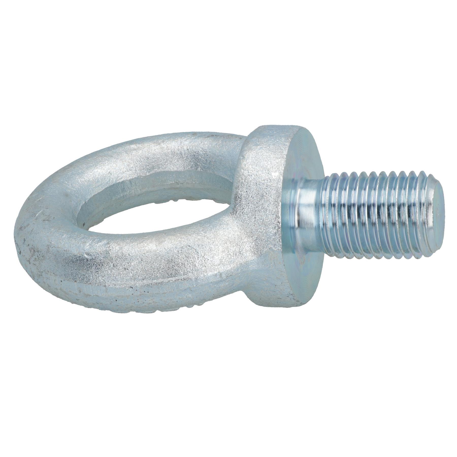 Anillo de perno de ojo con ojos de elevación de 48 mm chapado en zinc 63 mm de longitud capacidad de 8,6 toneladas - Imagen 23 de 26