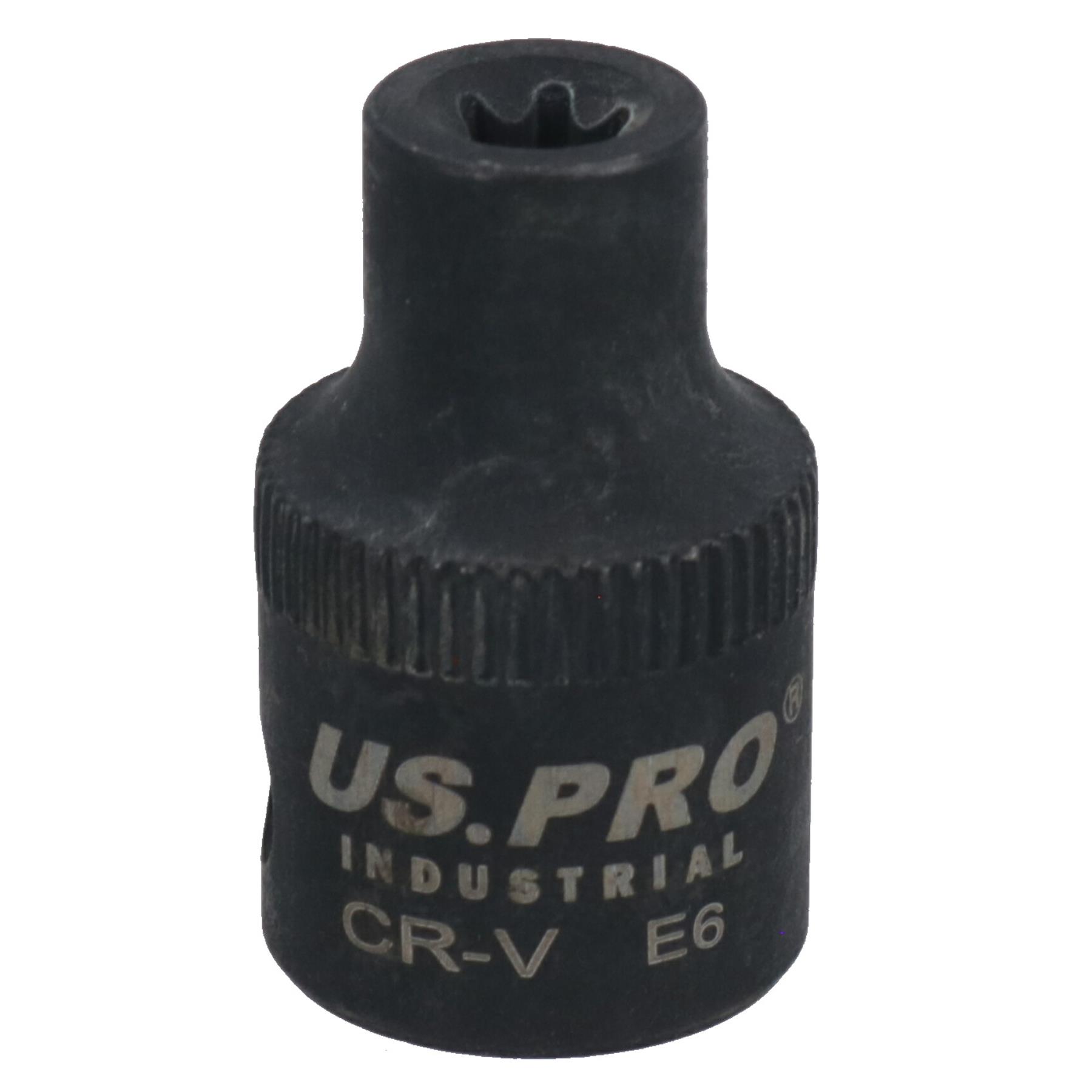 Enchufe Torx Star E de impacto impactado hembra 3/8 pulgadas unidad poco profunda E5 - E24 - Imagen 8 de 109