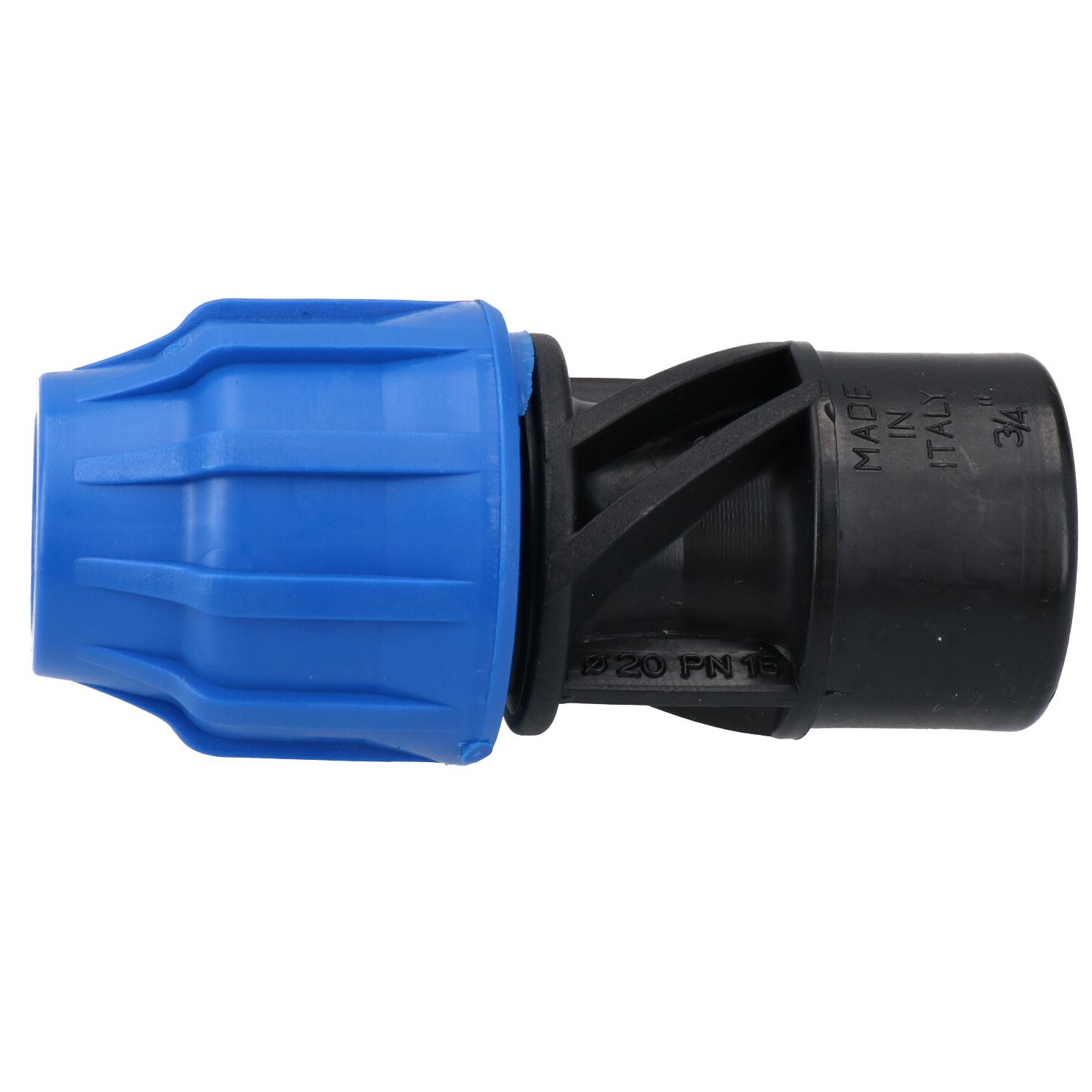 20mm x 3/4" MDPE Female Adapter Compression Coupling Fitting Water Pipe - Picture 15 of 25
