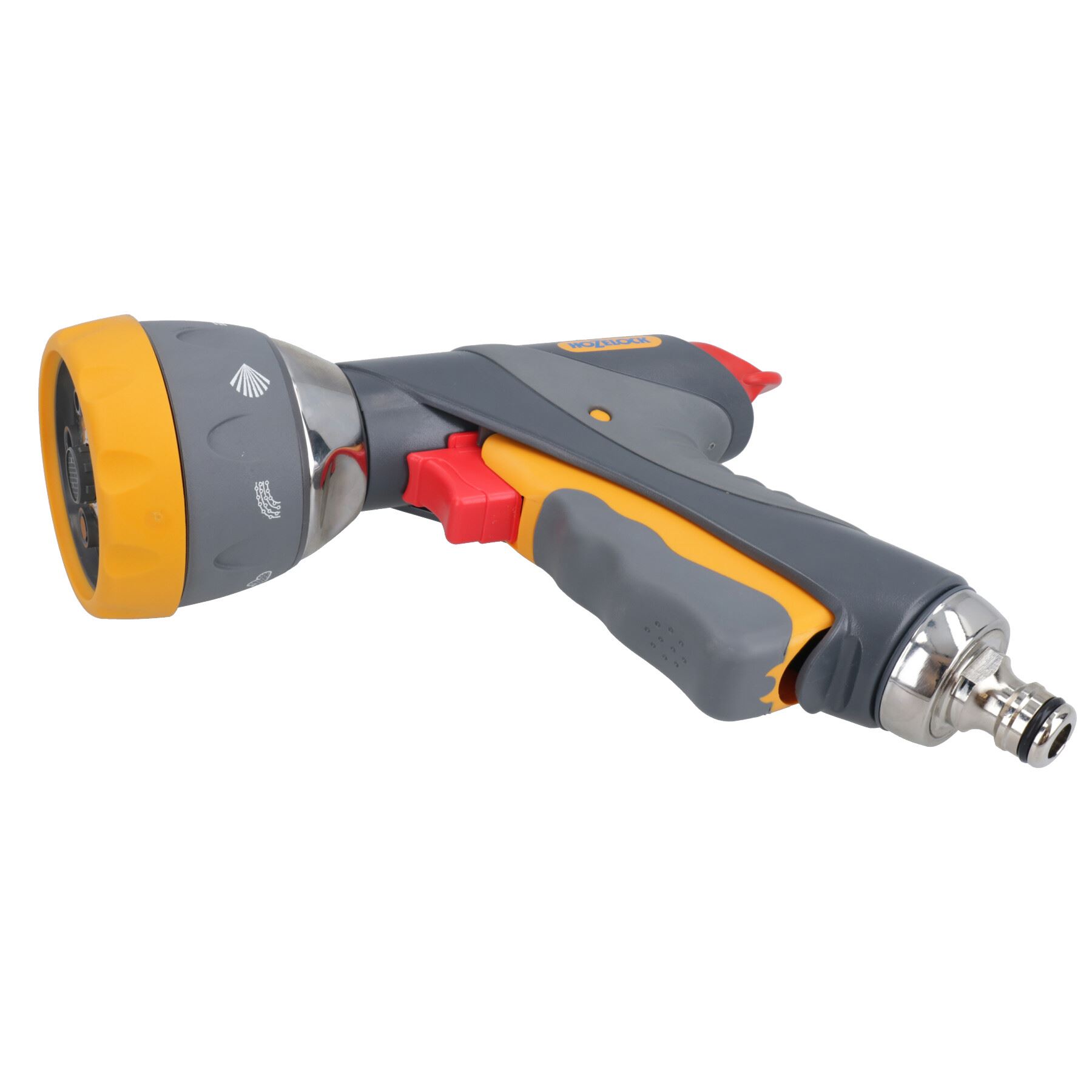 Hozelock Multi Spray Gun Pro Water Nozzle Hose Pipe 7 Function Metal Cleaning - Picture 4 of 21