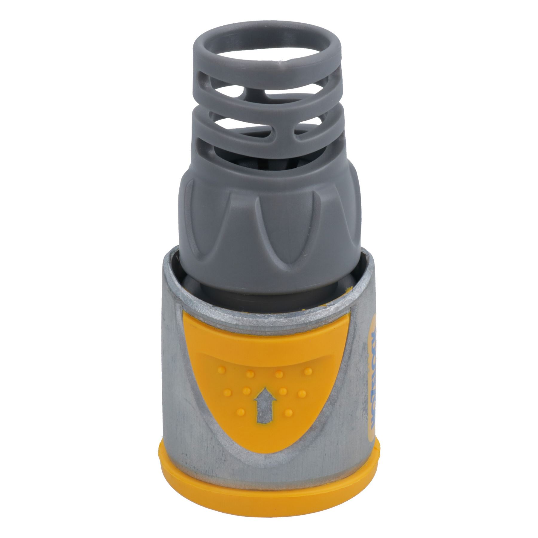 Conector de extremo de tubo de manguera de metal Hozelock montaje de liberación rápida riego profesional - Imagen 5 de 28