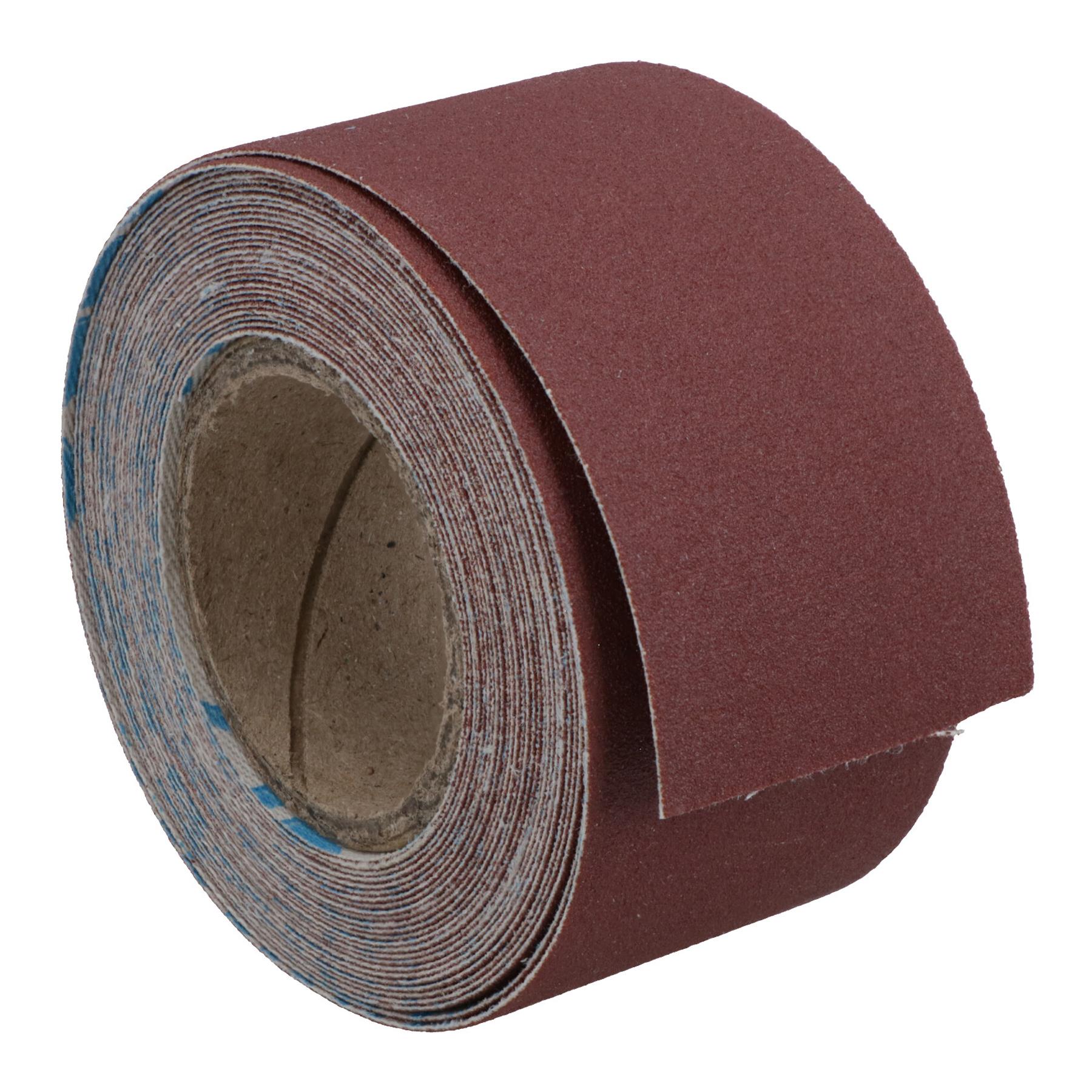 Hoja de lijado abrasiva rollo de tela de esmeril 60-320 grano óxido de aluminio 38 mm de ancho - Imagen 26 de 37