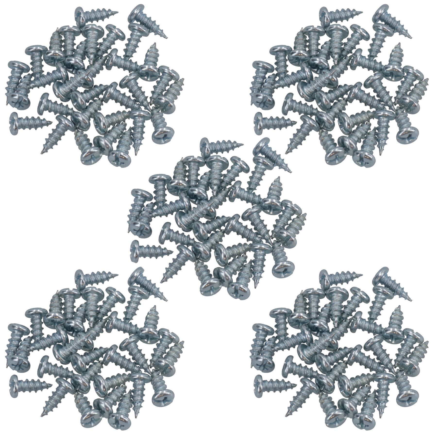 Tornillos autorroscantes PH2 Drive 5 mm (ancho) x 12 mm (largo) sujetadores - Imagen 17 de 22