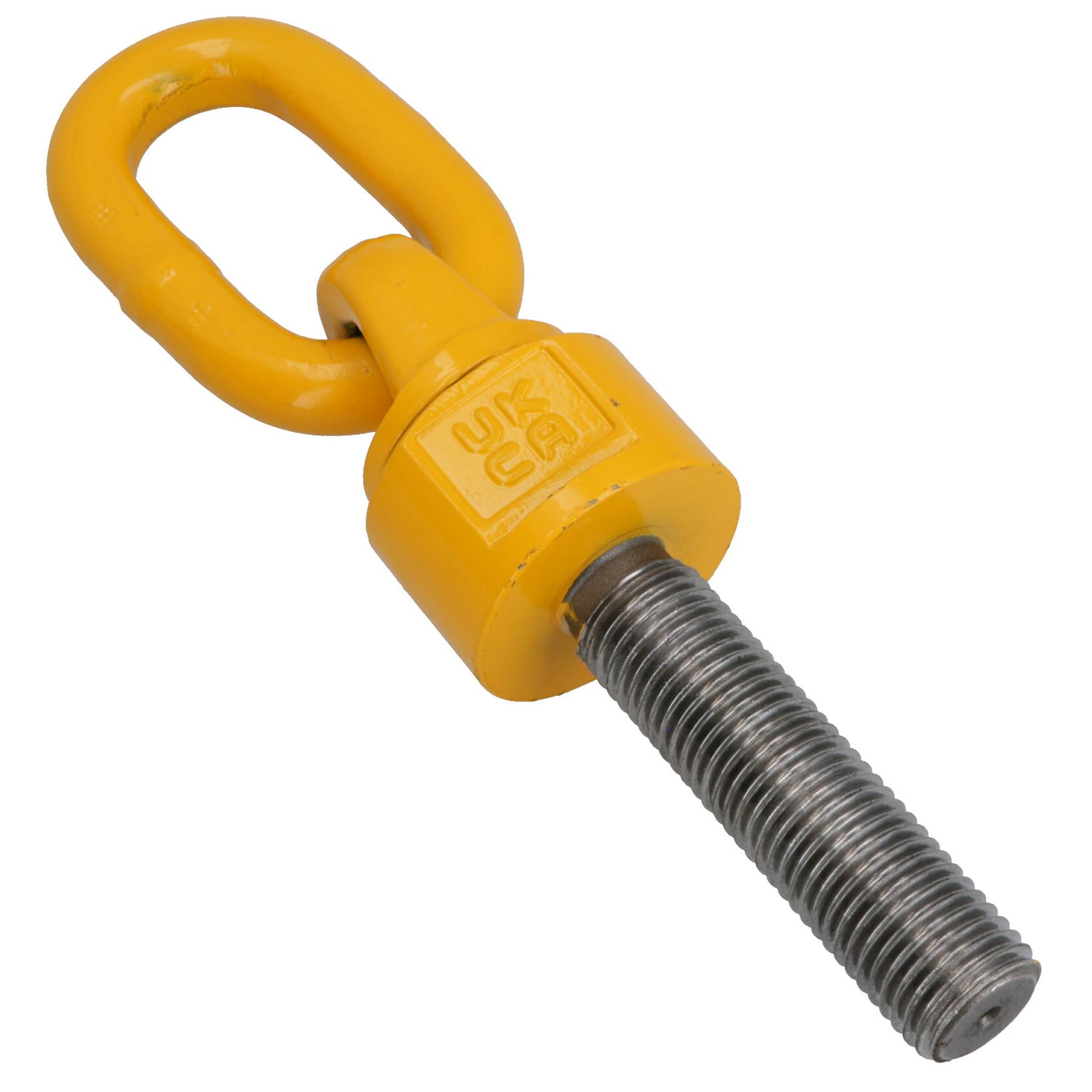 Perno de ojo de punto de elevación giratorio giratorio M30 x 120 mm con anillo de capacidad de 5,30 toneladas - Imagen 14 de 26