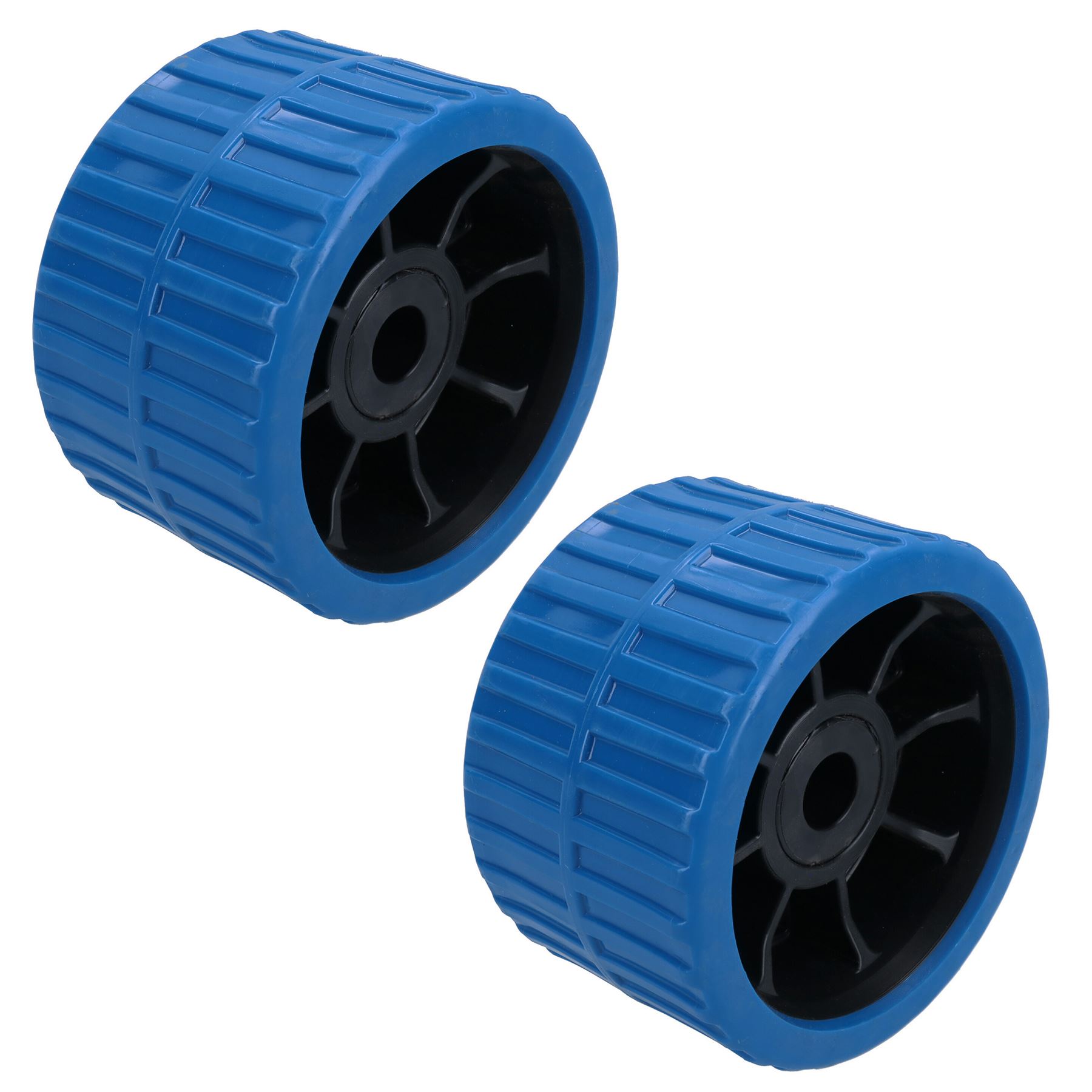 Boat / Jetski / Dinghy Trailer Ribbed Rollers NON MARKING 15mm Bore - Picture 5 of 9