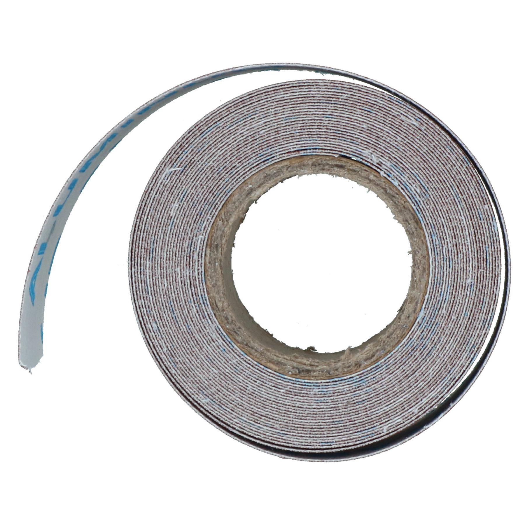 Hoja de lijado abrasiva rollo de tela de esmeril 60-320 grano óxido de aluminio 38 mm de ancho - Imagen 31 de 37