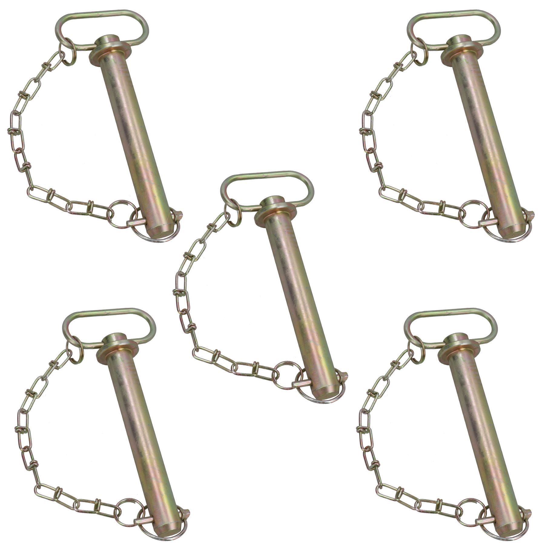Pasador de enganche de remolque de repuesto de 1 pulgada (25,4 mm) x 160 mm para acoplamientos de pasador de bola de remolque - Imagen 20 de 26