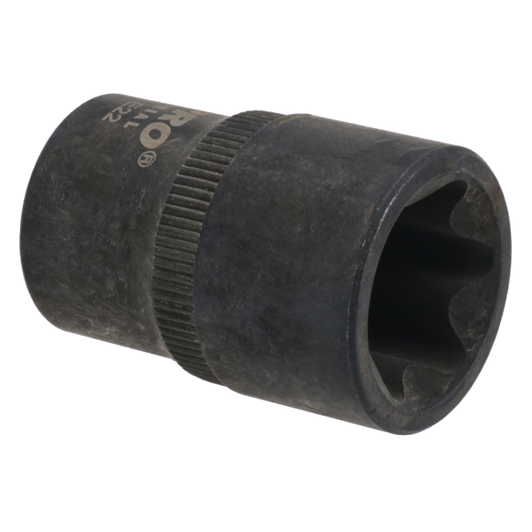 Enchufe Torx Star E de impacto impactado hembra 3/8 pulgadas unidad poco profunda E5 - E24 - Imagen 103 de 109