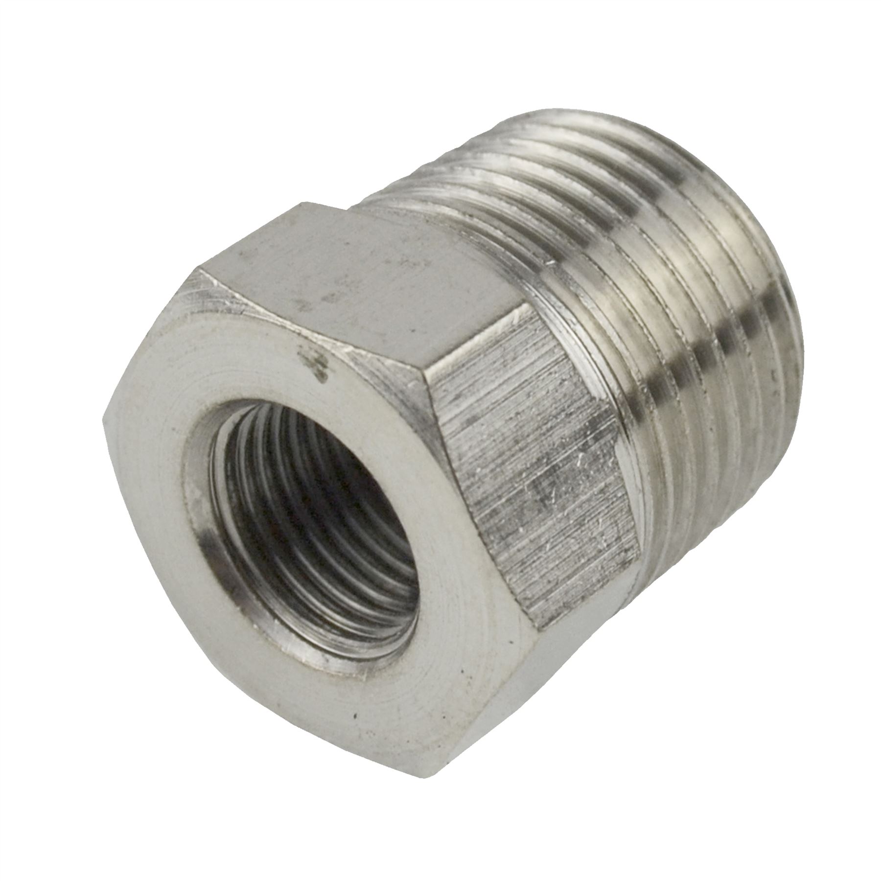 Conector de montaje adaptador de casquillo roscado de manguera de línea de aire hembra a macho BSP - Imagen 11 de 13