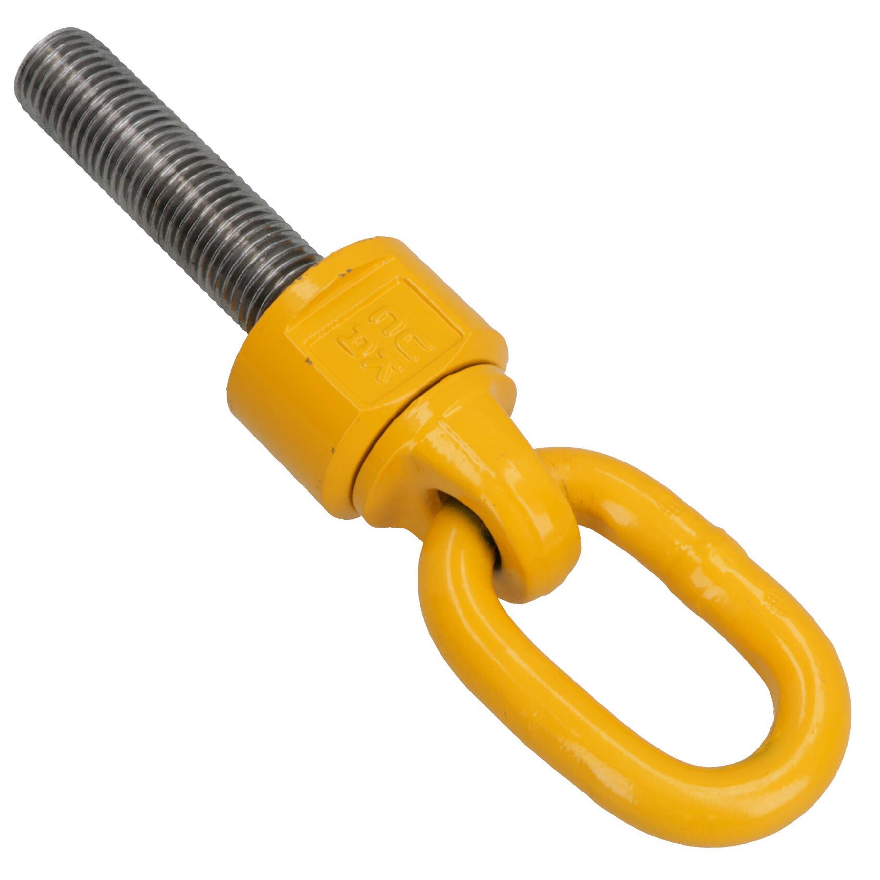 Perno de ojo de punto de elevación giratorio giratorio M30 x 120 mm con anillo de capacidad de 5,30 toneladas - Imagen 24 de 26