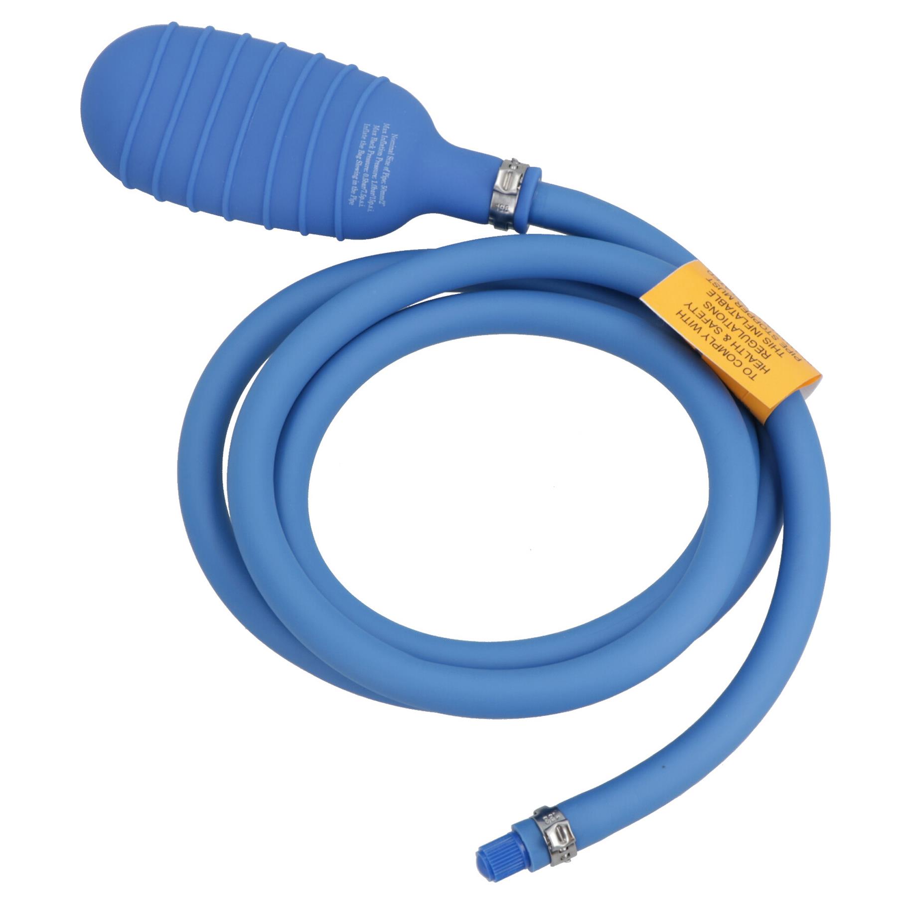 PVC Dichtung aufblasbarer Test-Airbag 4"" (100 mm) oder 6"" (150 mm) Ablaufrohr Straupf - Bild 30 von 111