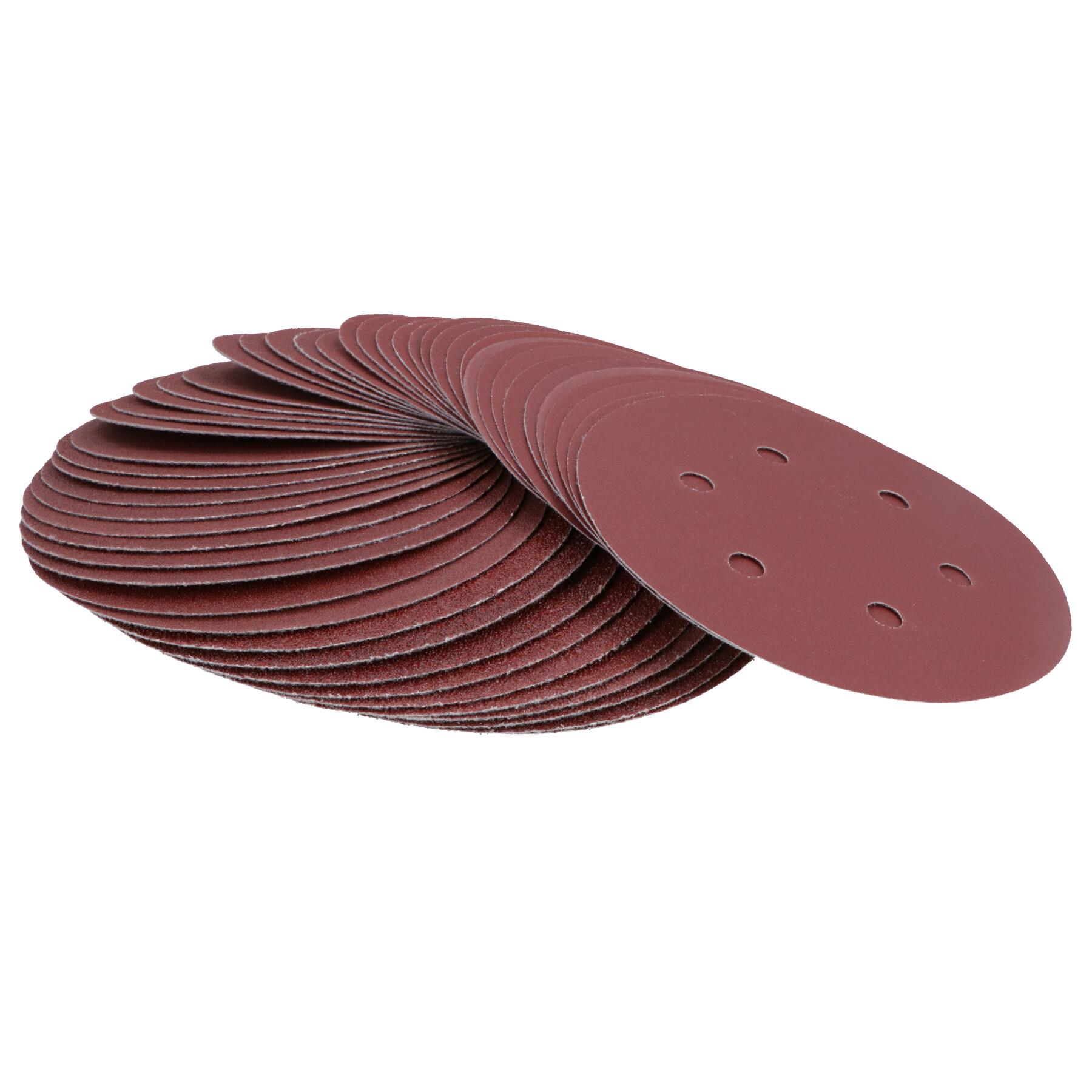 150mm Mixed Grit Hook And Loop Sanding Discs For DA Orbital Sanders - Produktbild 3
