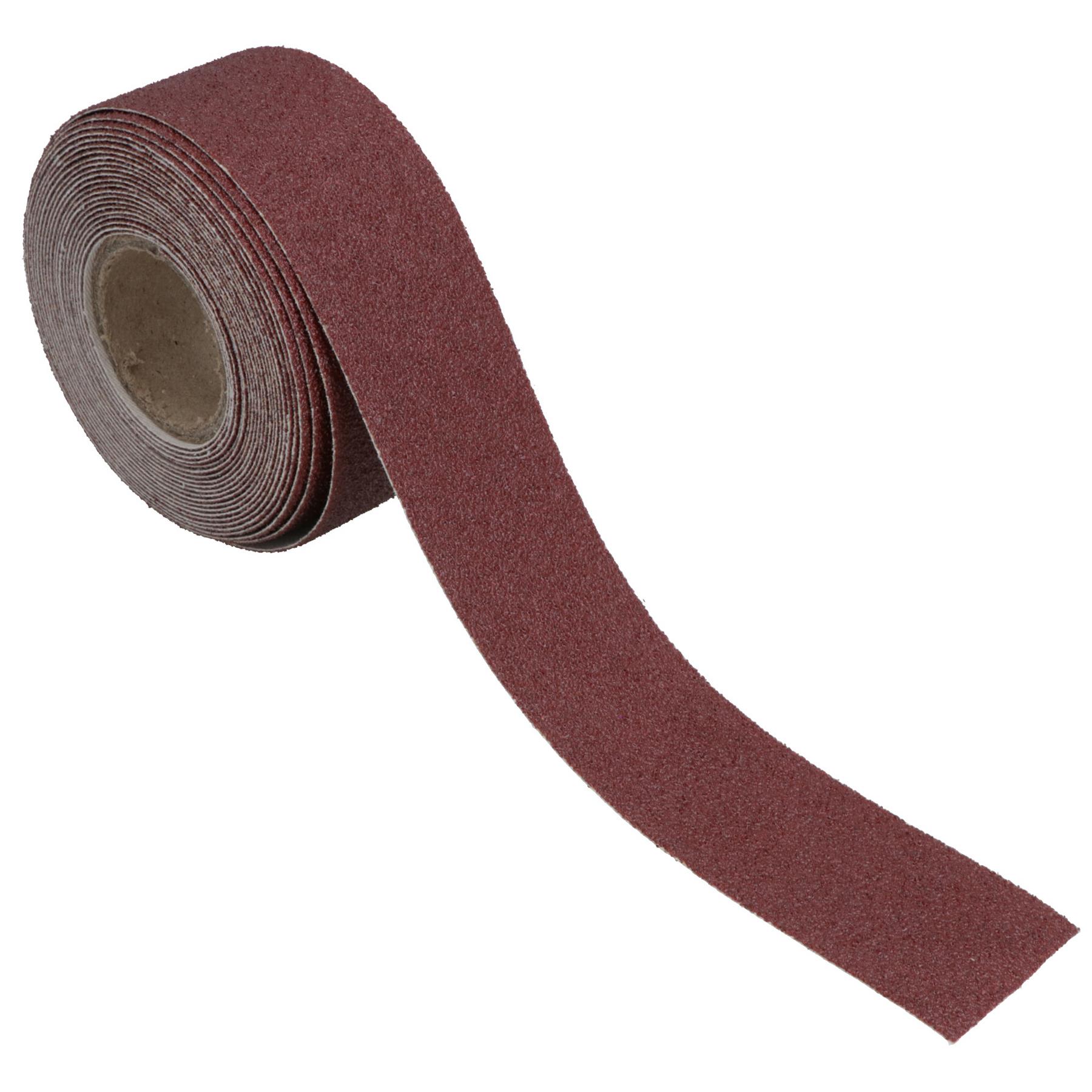 Rollo de tela de esmeril hoja de lijado abrasivo 60 grano 3,8 cm x 460 cm óxido de aluminio - Imagen 9 de 21
