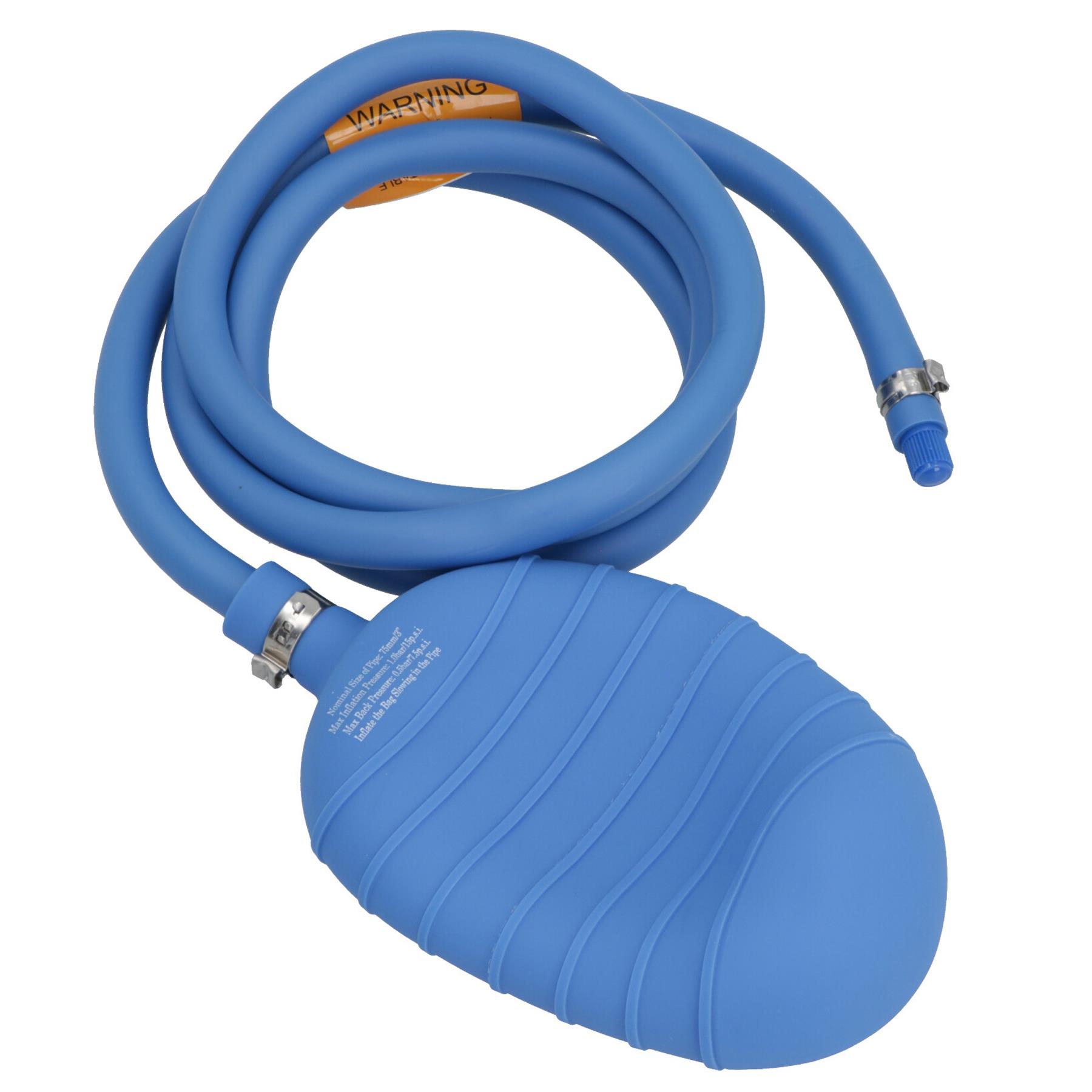 PVC Dichtung aufblasbarer Test-Airbag 4"" (100 mm) oder 6"" (150 mm) Ablaufrohr Straupf - Bild 49 von 111