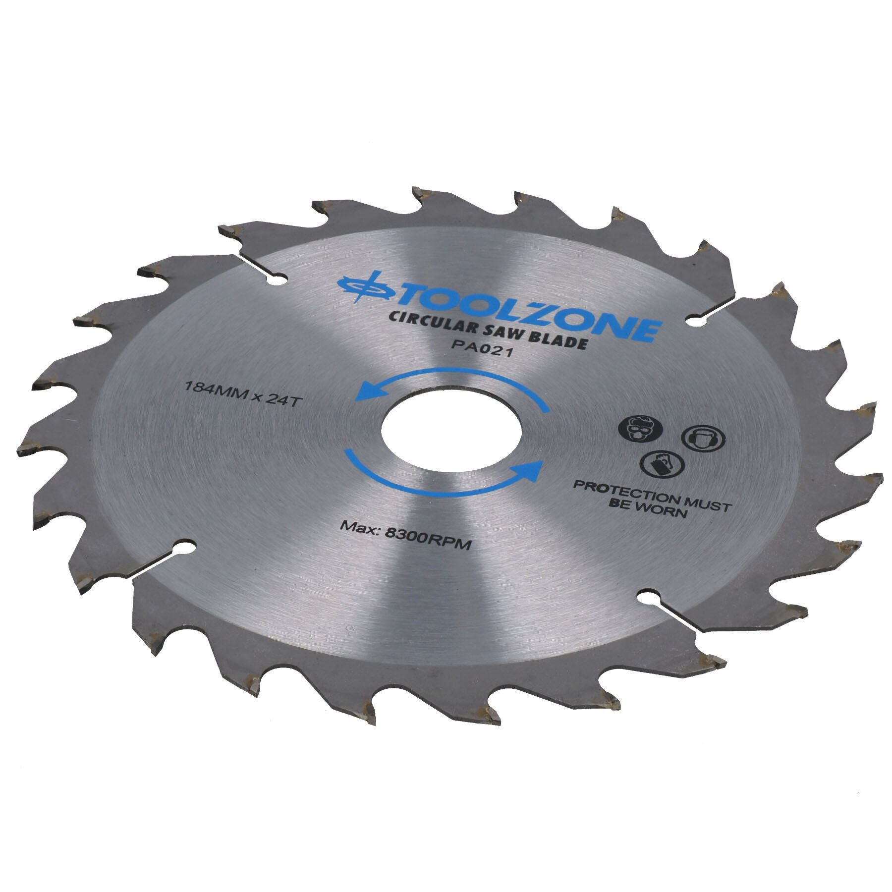 Hojas de sierra circular TCT de 184 mm gruesas - finas 20 24 40 dientes + anillos adaptadores - Imagen 3 de 10