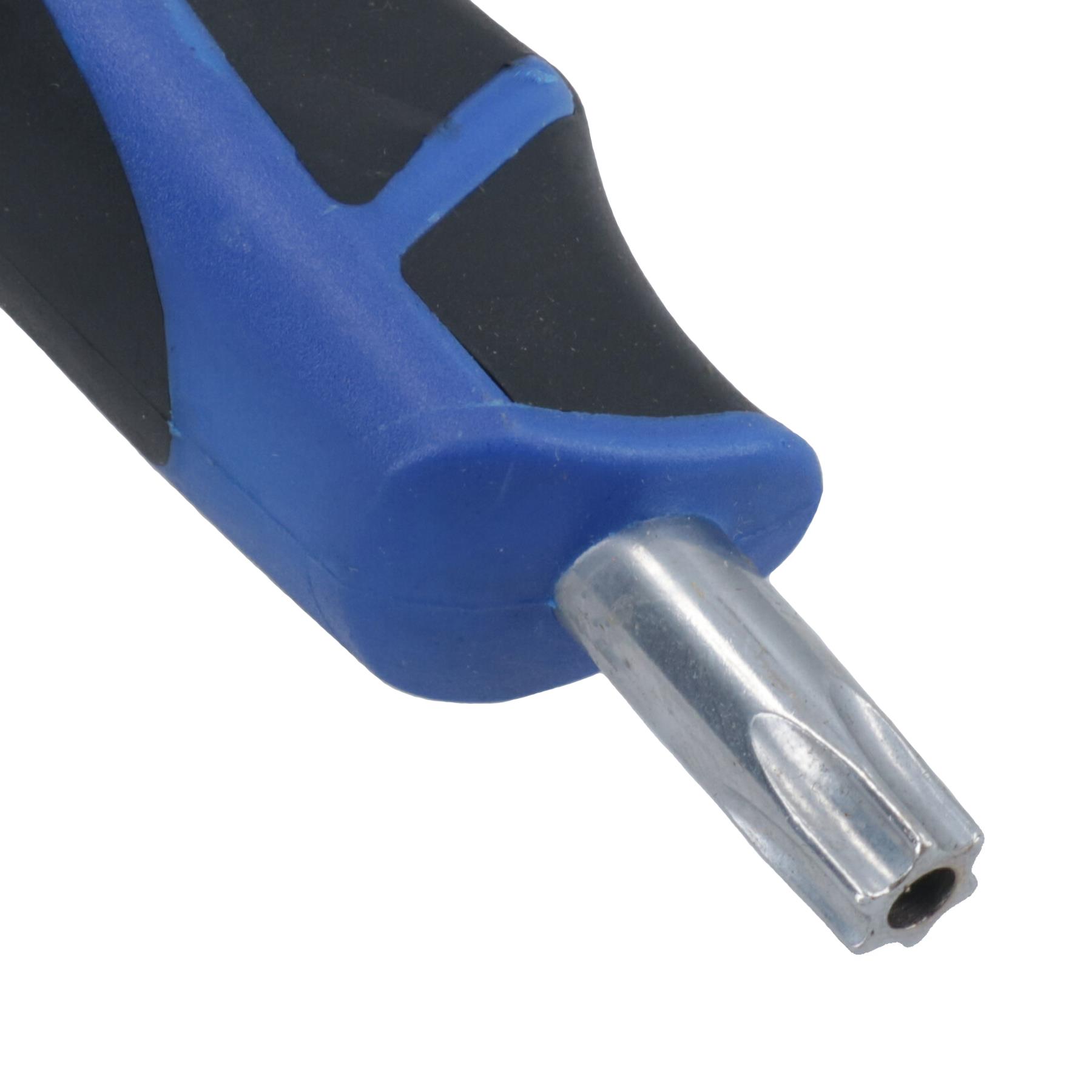 T10 - T50 Tamper Torx Star T Handle Wrench T Bar Short + Long High Torque - Picture 49 of 56