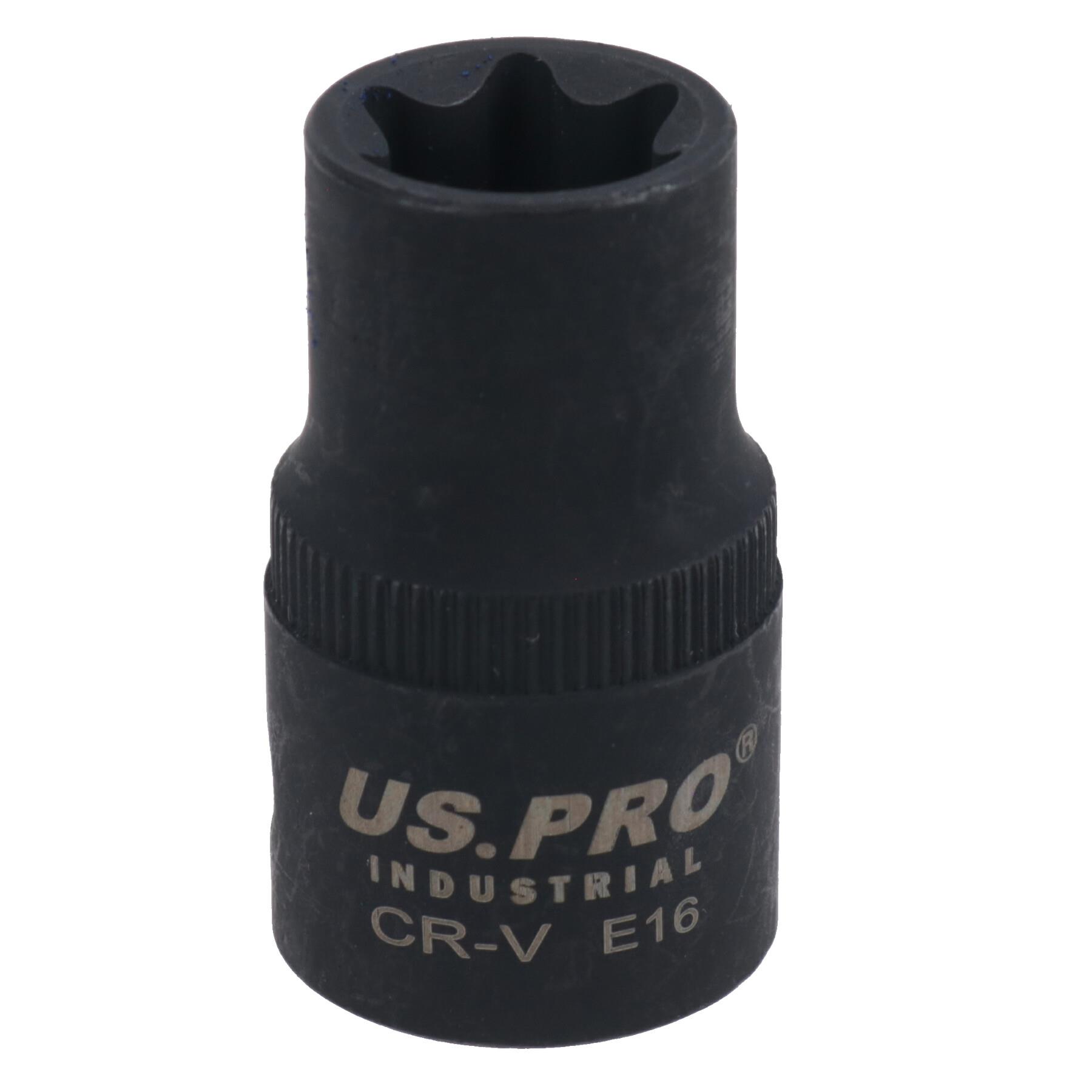 Enchufe Torx Star E de impacto impactado hembra 3/8 pulgadas unidad poco profunda E5 - E24 - Imagen 74 de 109