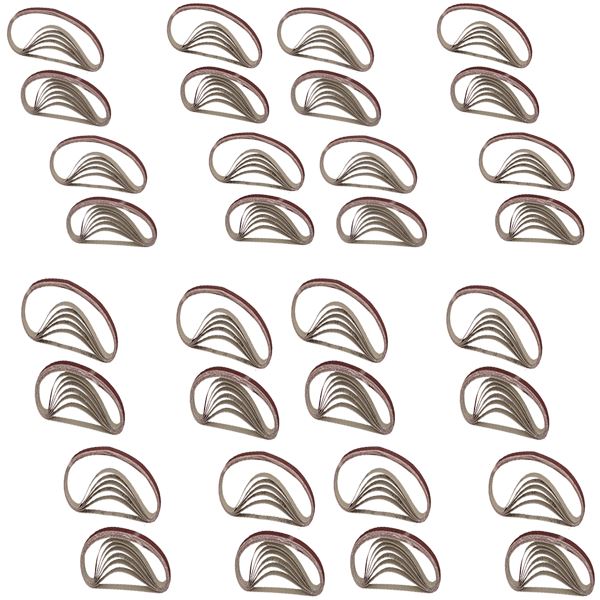 Correas de lijado de 600 mm x 10 mm para lijadoras de aire de largo alcance molienda grano mixto - Imagen 12 de 14