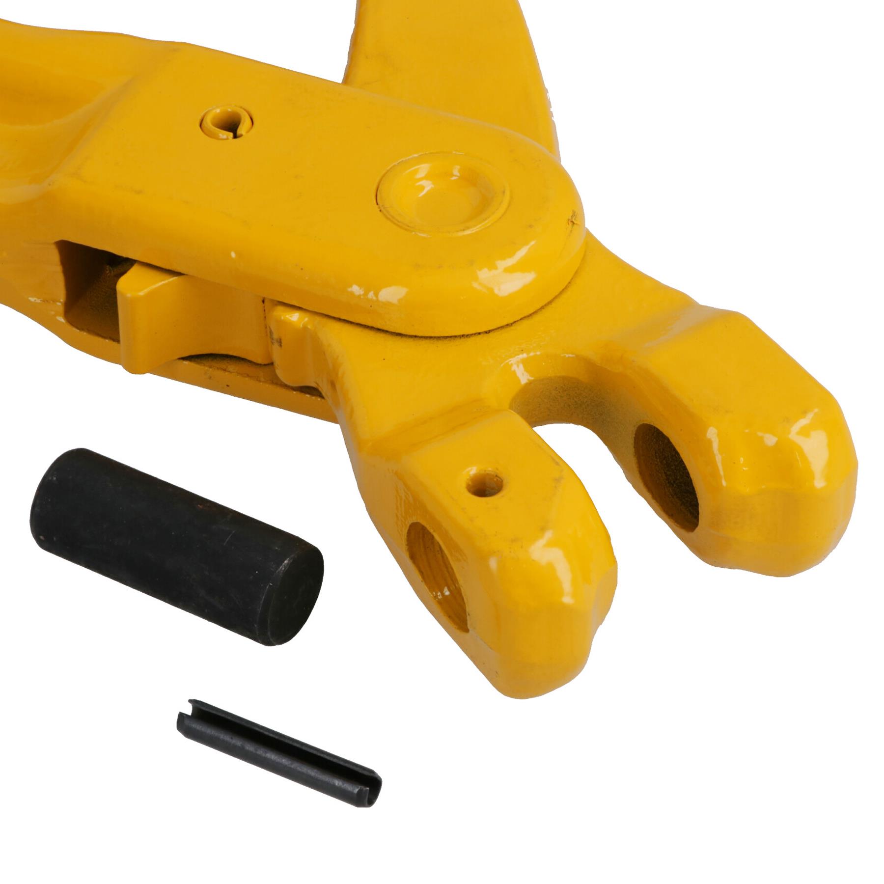Eslinga de horquilla captura de seguridad con gancho de bloqueo automático W.L.L 8,0 toneladas para cadena de 16 mm - Imagen 12 de 26