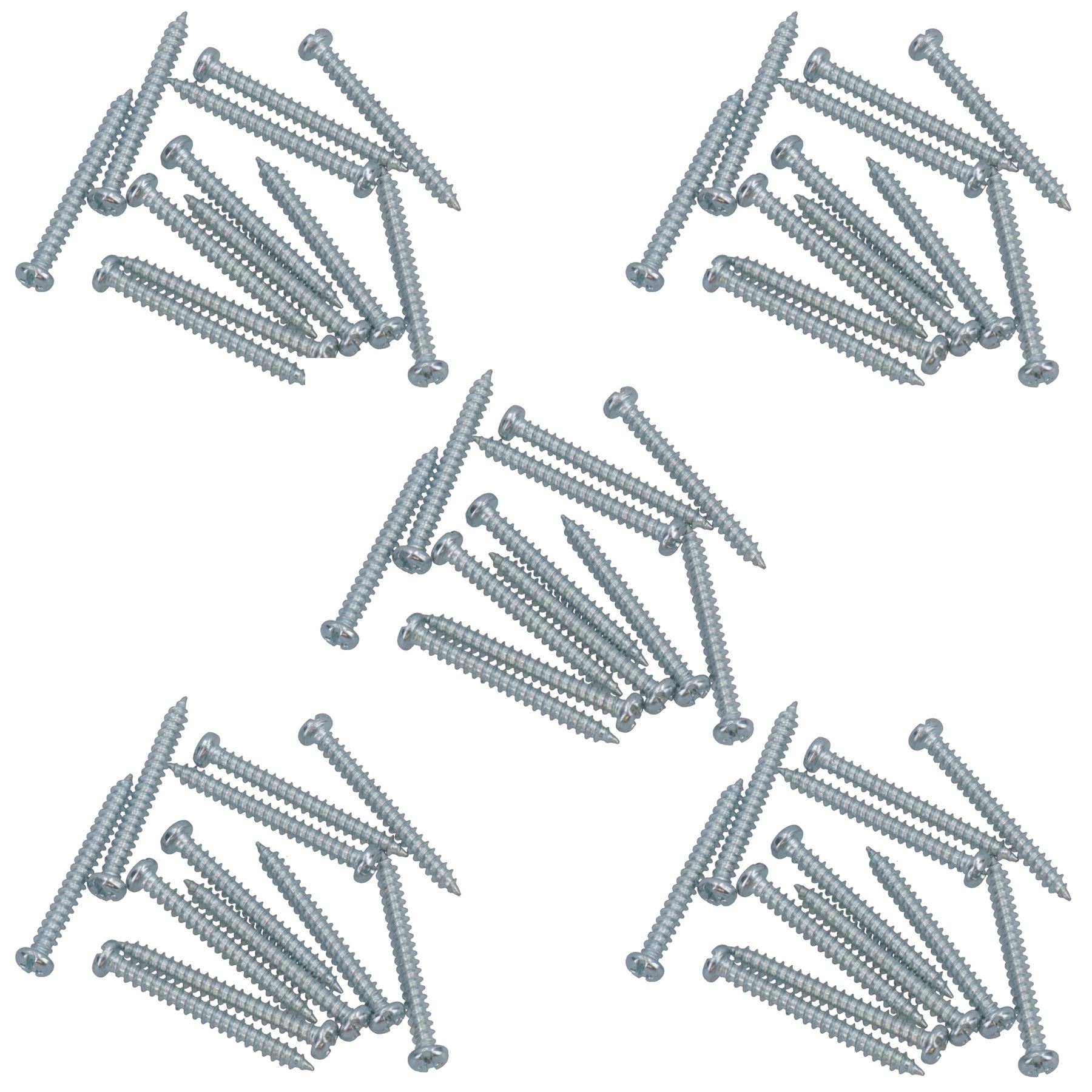 Tornillos autorroscantes PH2 Drive 4 mm (ancho) x 38 mm (largo) sujetadores - Imagen 17 de 22