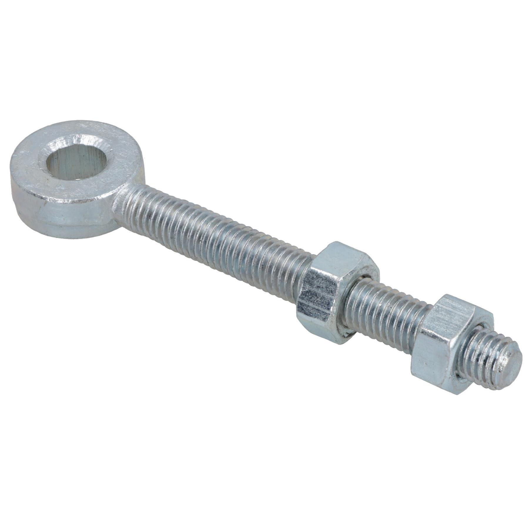 Puerta batiente pernos de ojo largo bisagra + tuercas ajustables enchapados en zinc 12 x 150 mm - Imagen 16 de 26