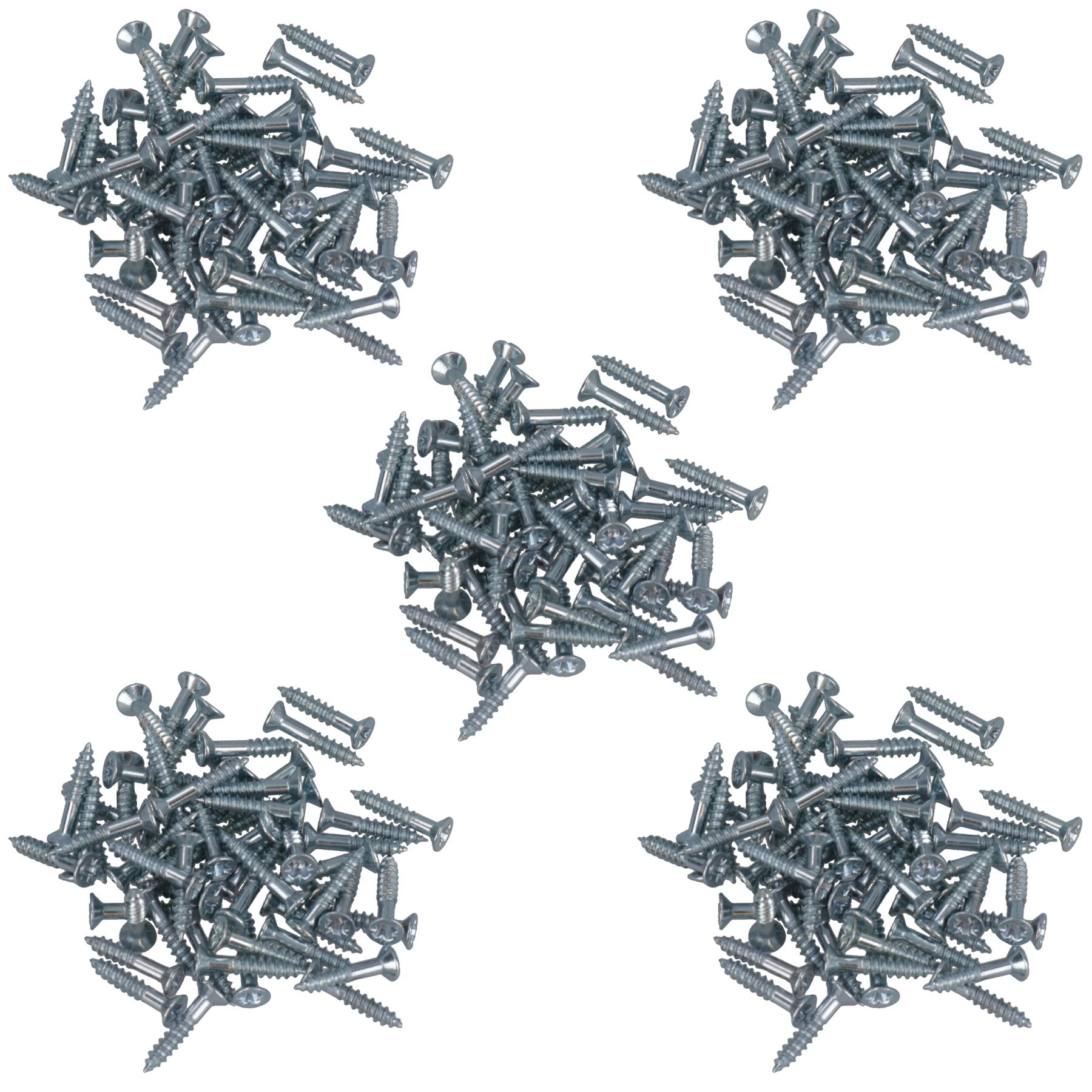 3mm x 16mm PZ1 Drive Countersunk Wood Chipboard Screws Fasteners - Picture 12 of 16